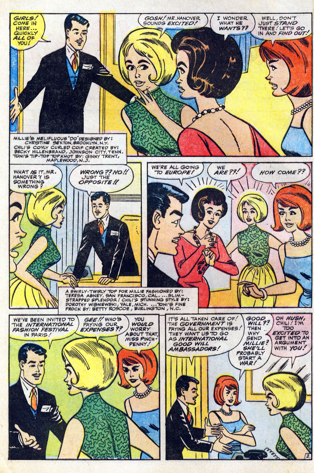 Read online Millie the Model comic -  Issue # Annual 5 - 4