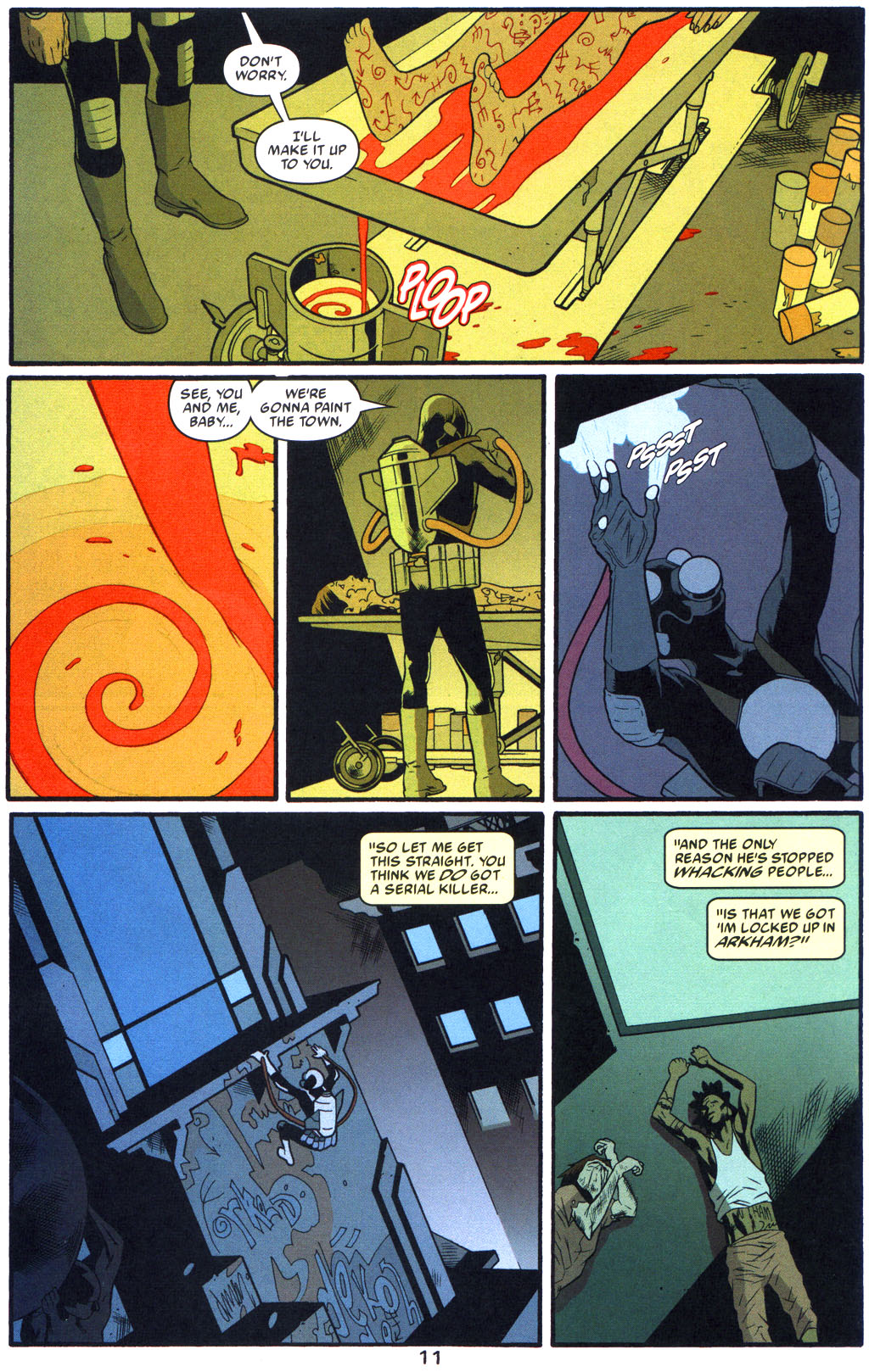 Read online Arkham Asylum: Living Hell comic -  Issue #5 - 13