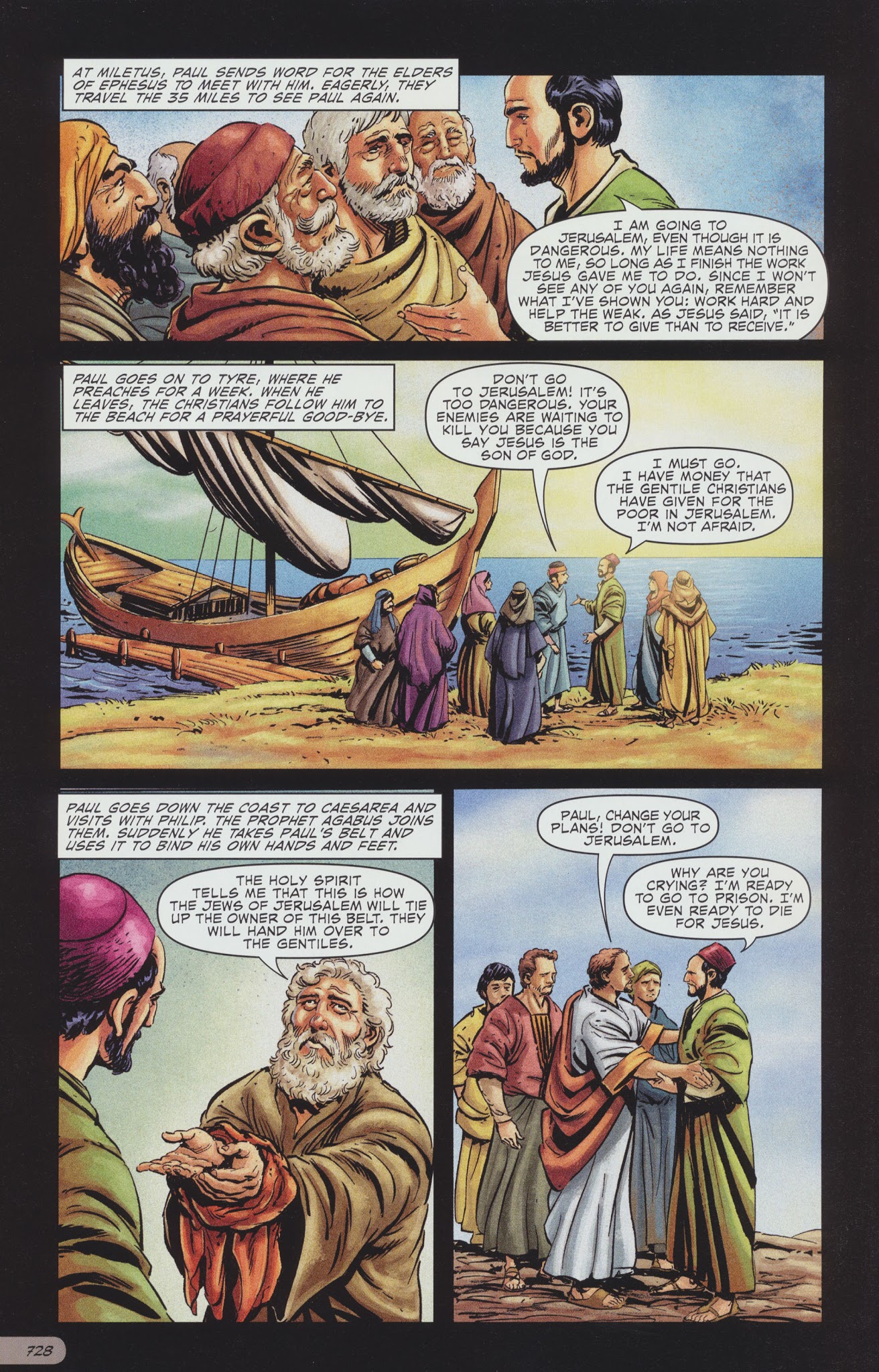 Read online The Action Bible comic -  Issue # TPB 2 - 351