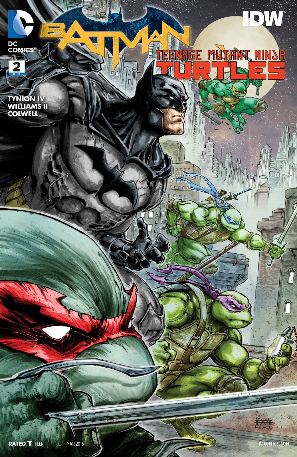 Batman/Teenage Mutant Ninja Turtles issue 2 - Page 1