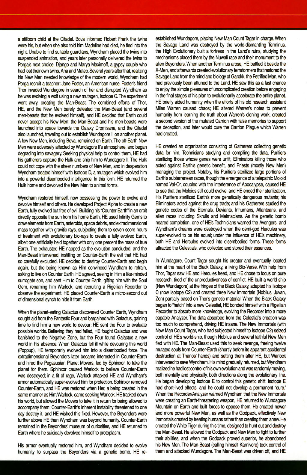 Read online All-New Official Handbook of the Marvel Universe A to Z comic -  Issue #5 - 27