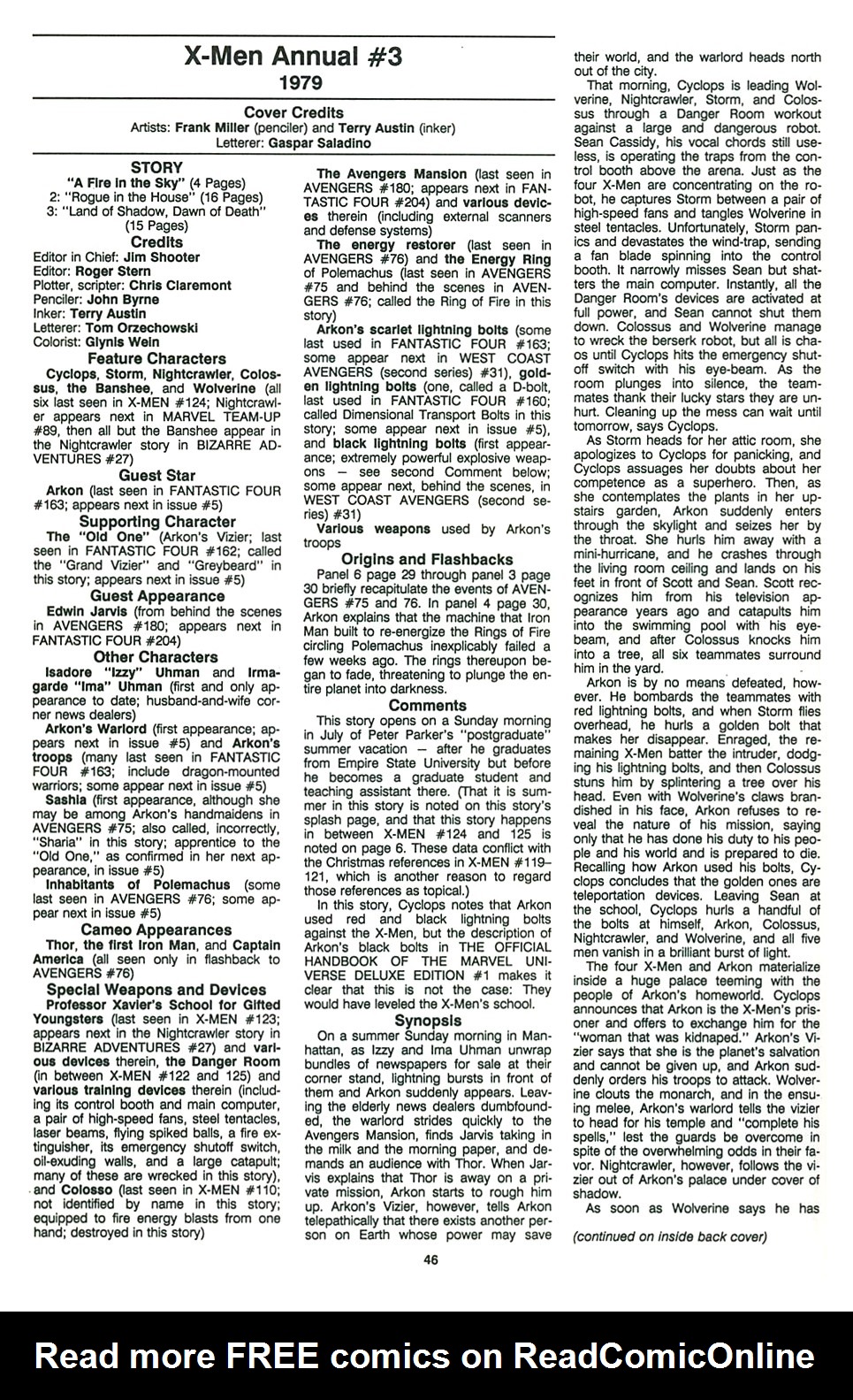 The Official Marvel Index To The X-Men (1987) issue 6 - Page 48