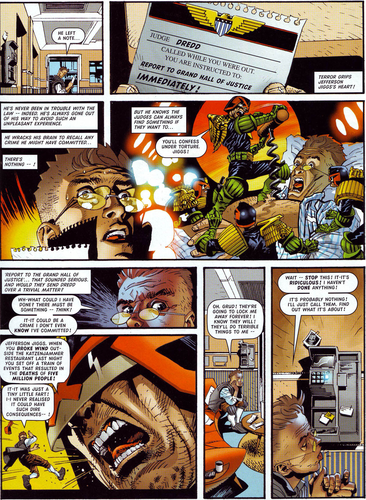 Read online Judge Dredd Megazine (vol. 3) comic -  Issue #64 - 8