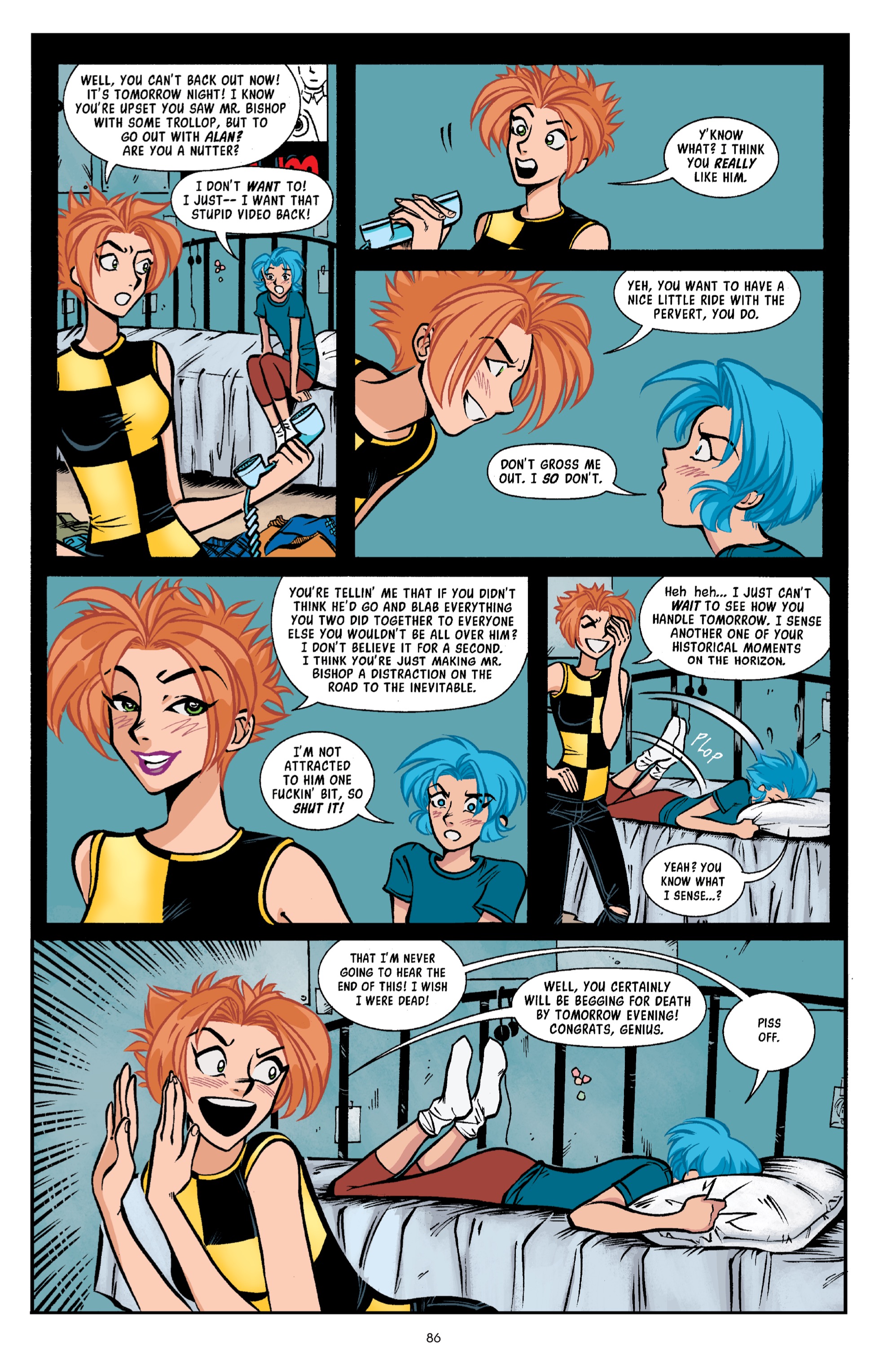 Read online Blue Monday comic -  Issue # TPB 2 - 87