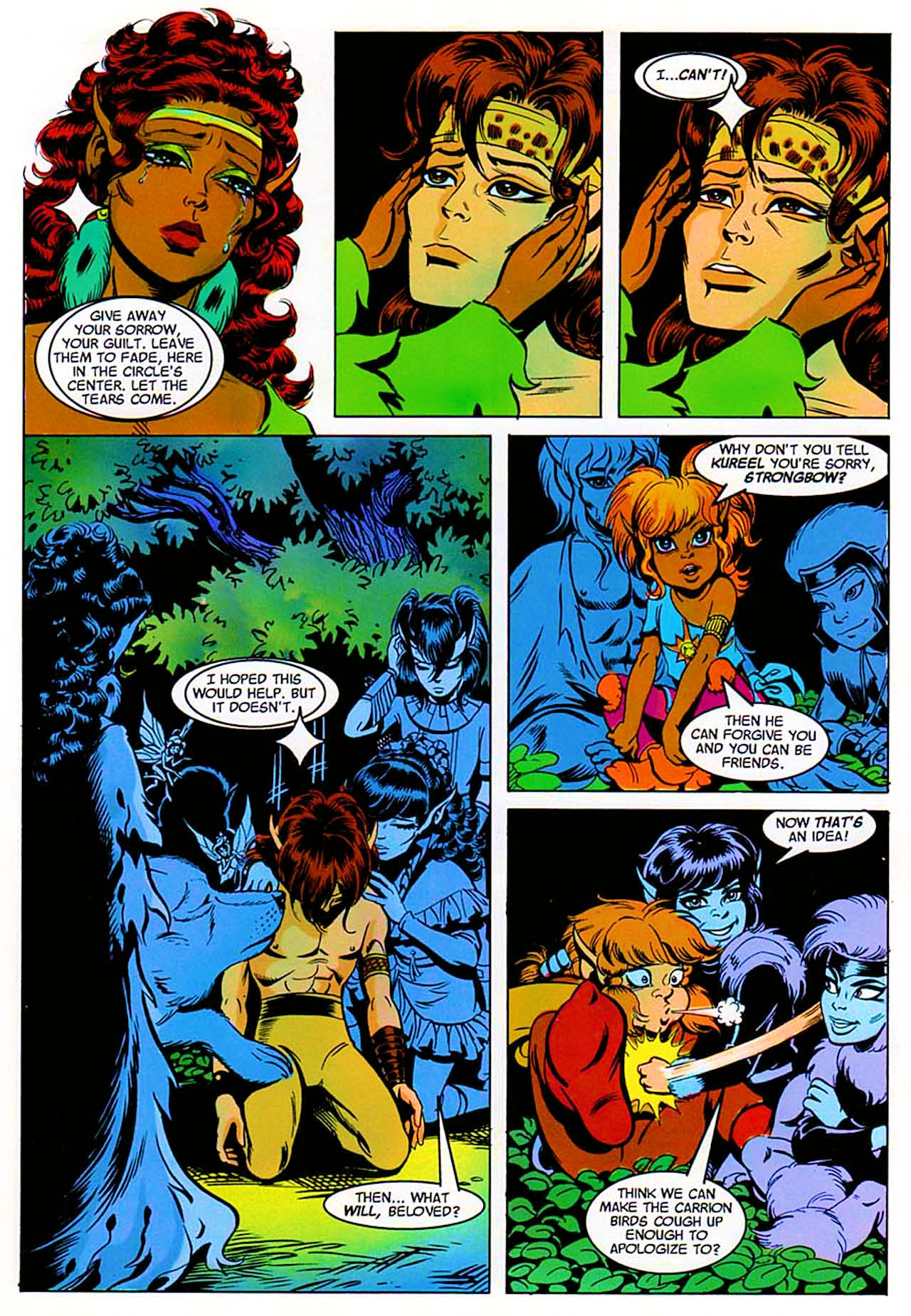 Read online ElfQuest: Kings of the Broken Wheel comic -  Issue #1 - 14
