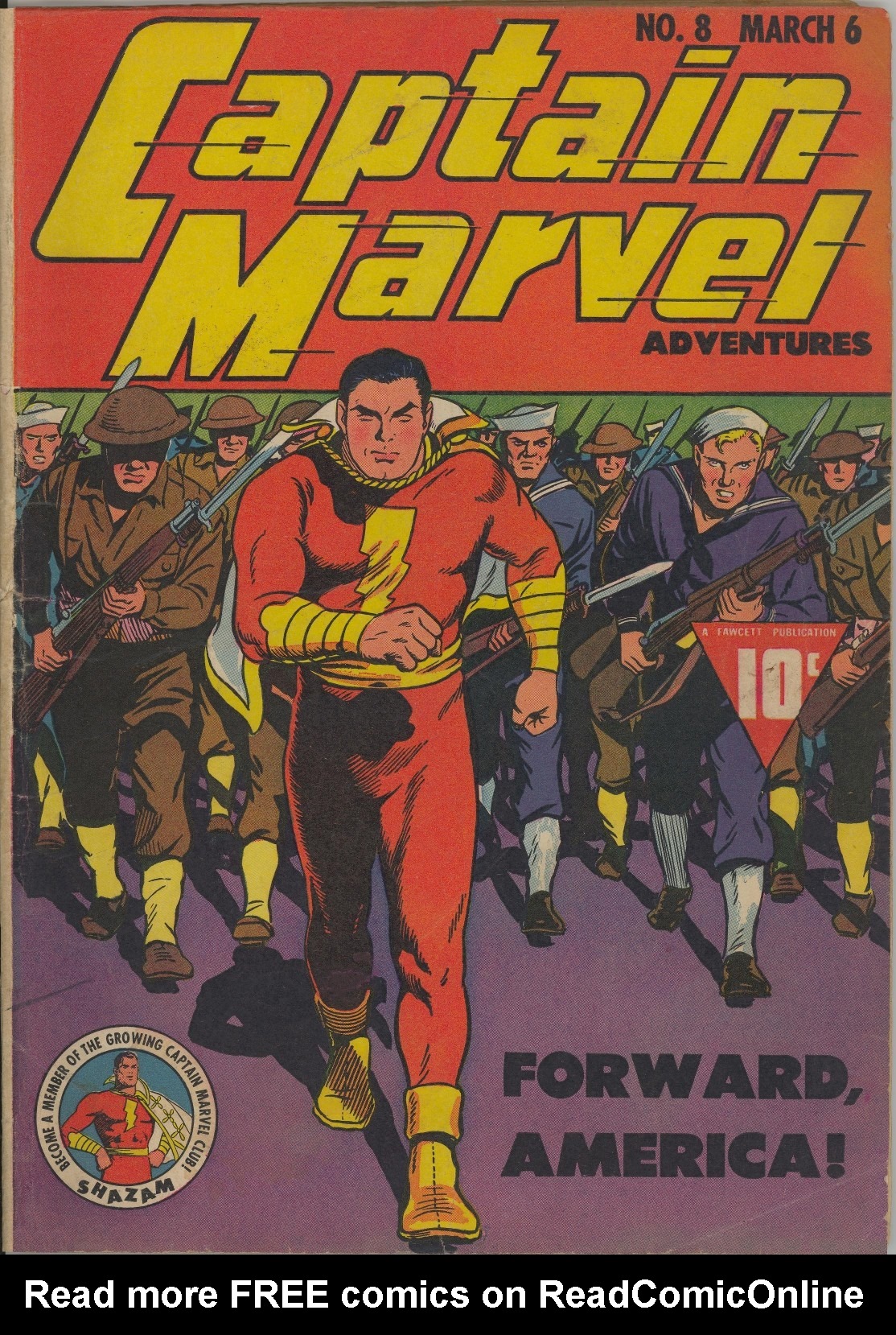 Read online Captain Marvel Adventures comic -  Issue #8 - 1