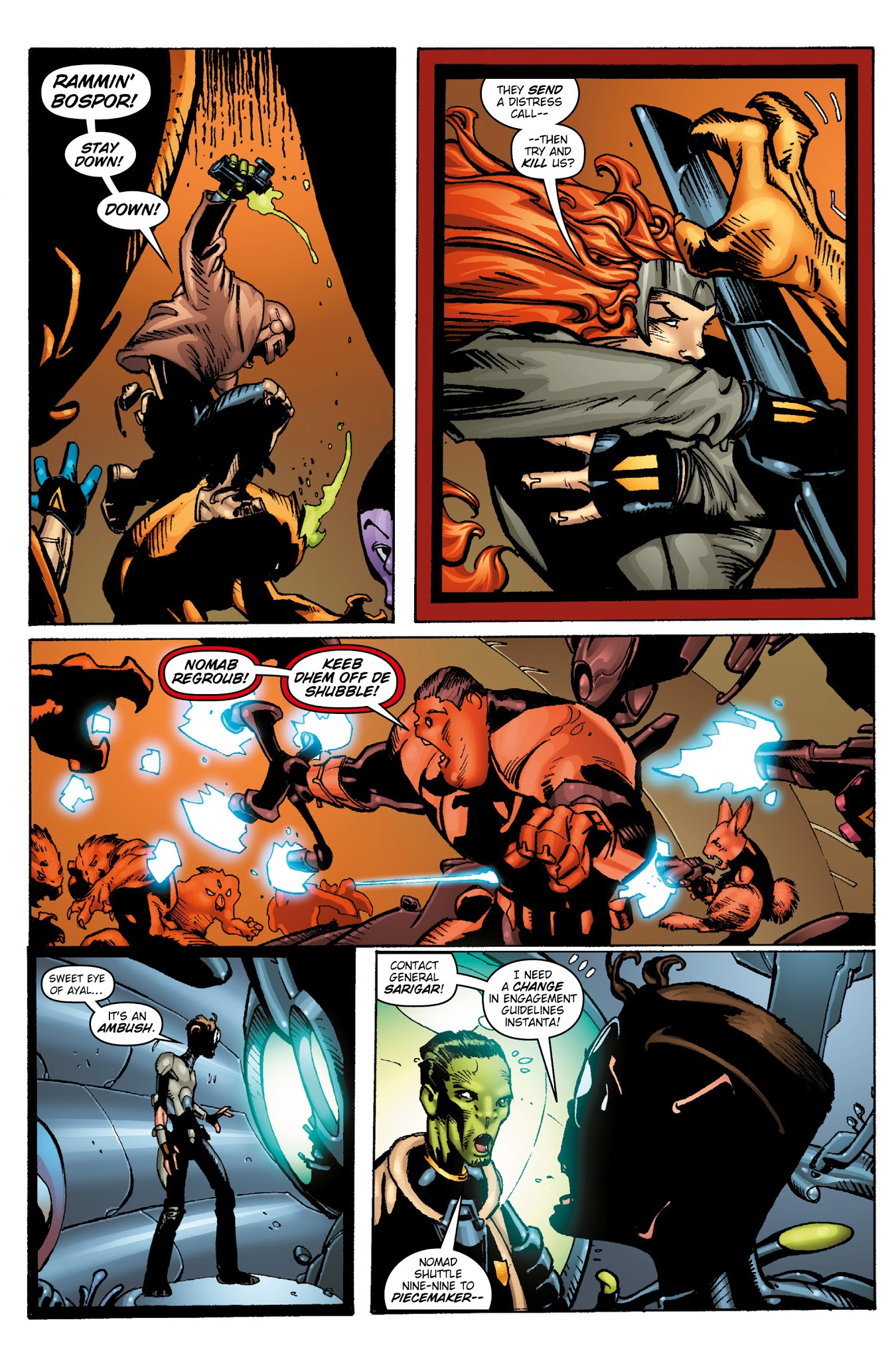 Read online Alien Legion: Uncivil War comic -  Issue # TPB - 18