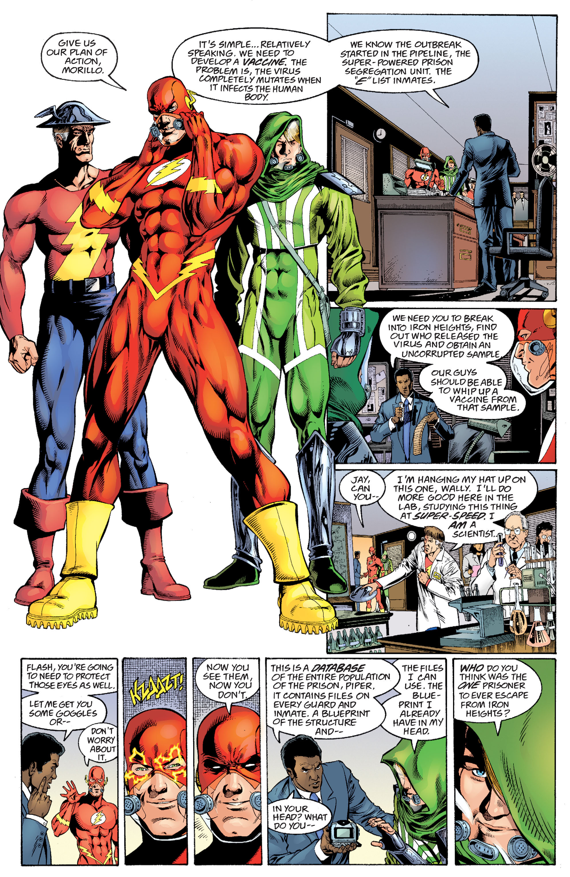 Read online The Flash Iron Heights comic Issue Full