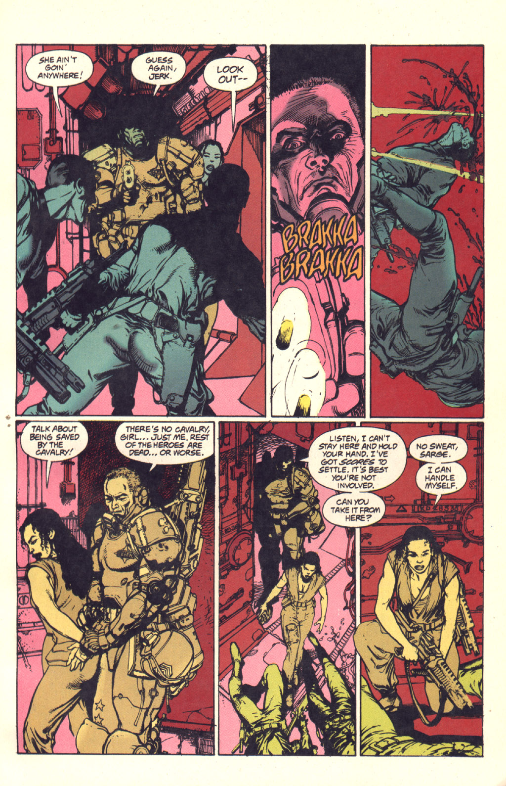 Read online Aliens: Rogue comic -  Issue #3 - 11