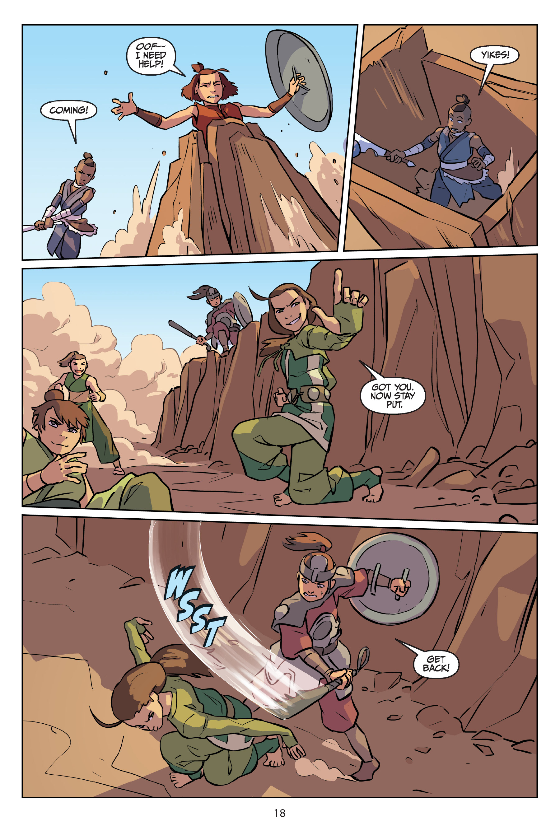 Read online Nickelodeon Avatar: The Last Airbender - Imbalance comic -  Issue # TPB 3 - 19