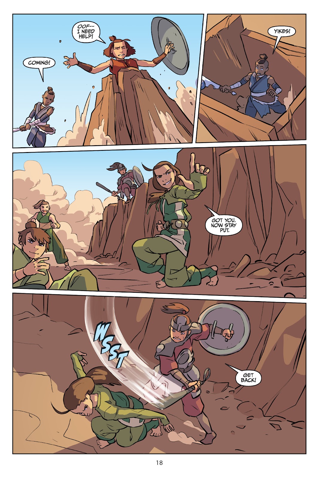 Read online Nickelodeon Avatar: The Last Airbender - Imbalance comic -  Issue # TPB 3 - 19