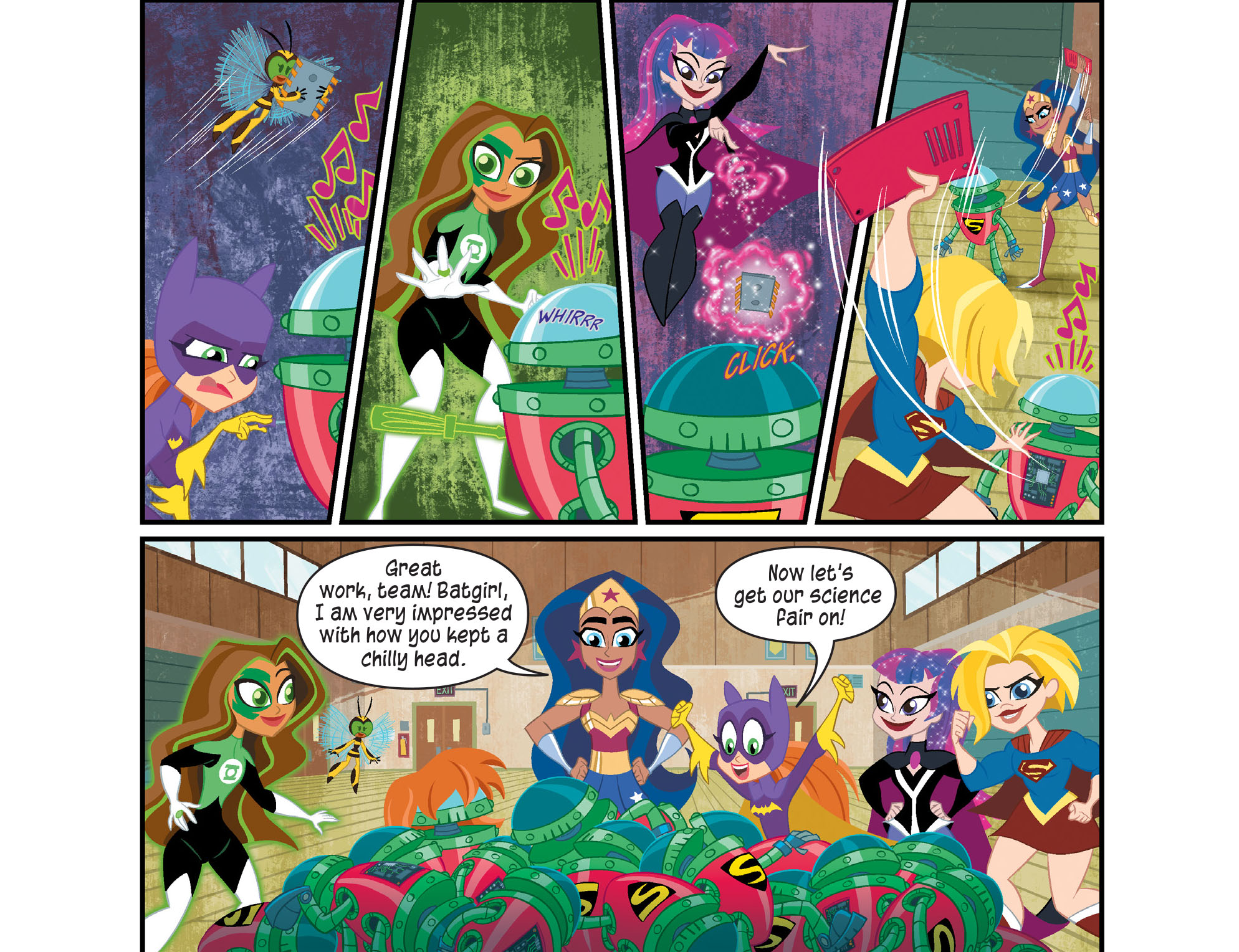 Read online DC Super Hero Girls: Weird Science comic -  Issue #14 - 19