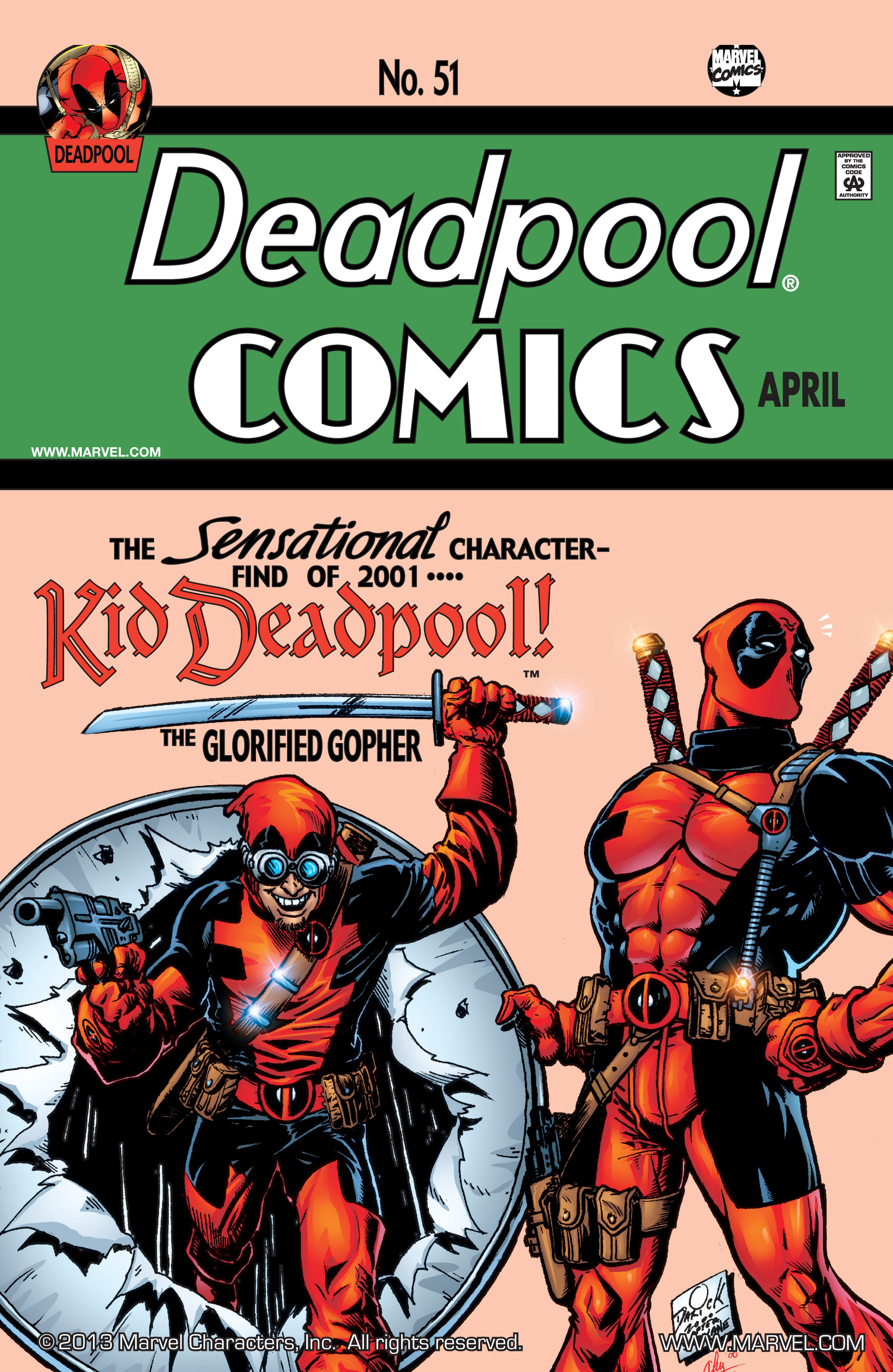 Read online Deadpool (1997) comic -  Issue #51 - 1