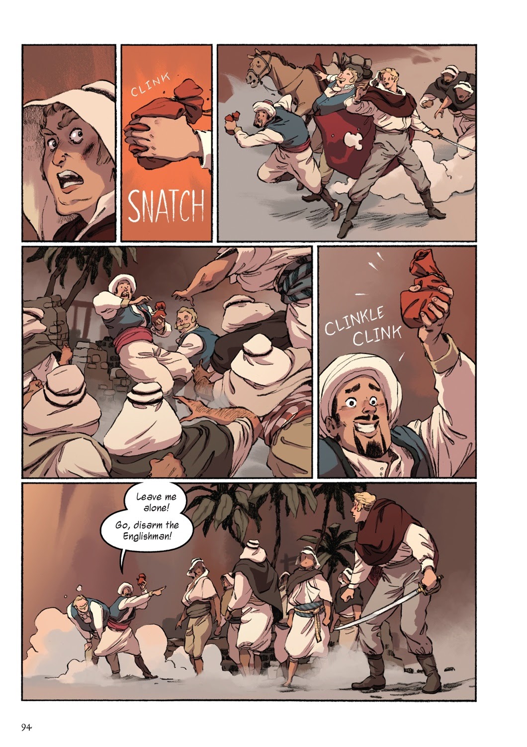 Read online Delilah Dirk and the Pillars of Hercules comic -  Issue # TPB (Part 1) - 92