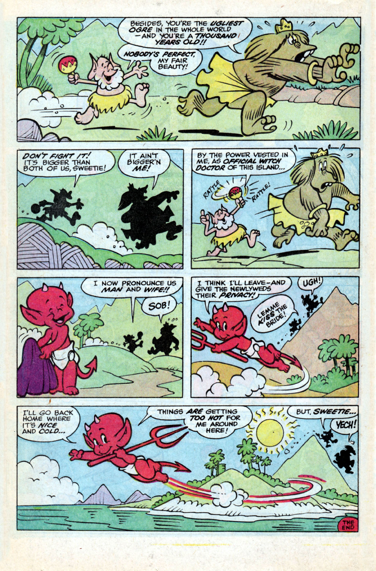 Read online Hot Stuff, the Little Devil comic -  Issue #168 - 16