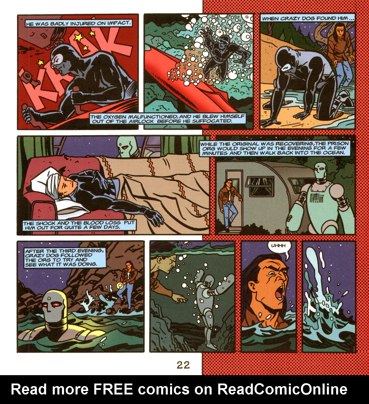 Read online Red Rocket 7 comic -  Issue #3 - 24