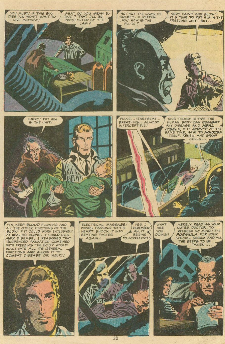 Read online Frankenstein (1973) comic -  Issue #11 - 19