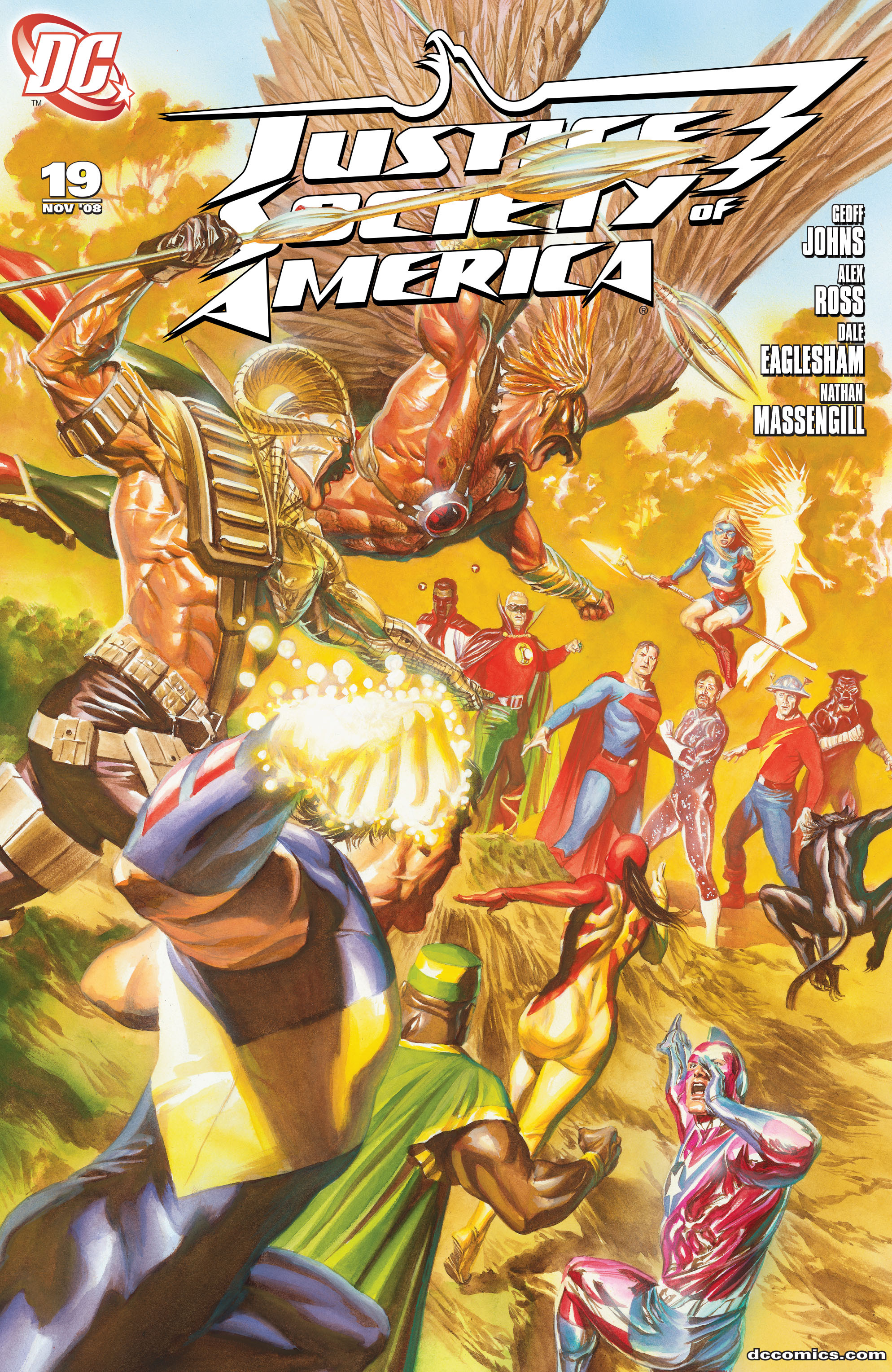 Read online Justice Society of America (2007) comic -  Issue #19 - 1