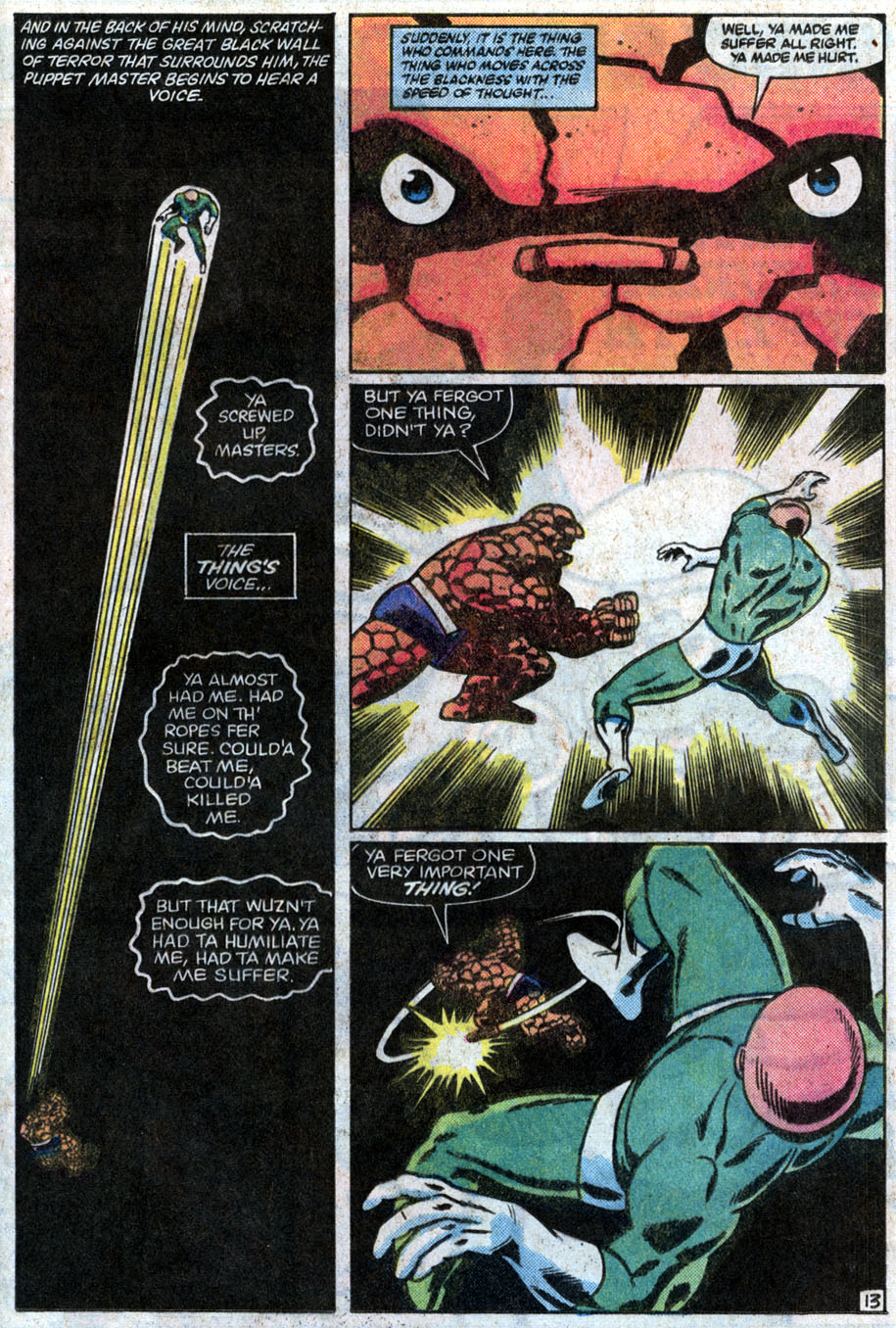 Read online The Thing comic -  Issue #6 - 14