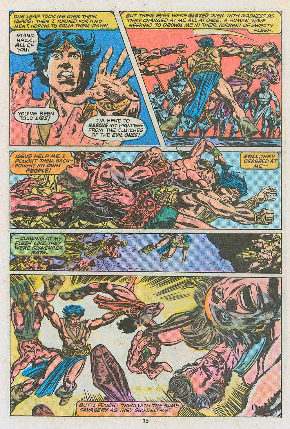 Read online John Carter Warlord of Mars comic -  Issue #6 - 17