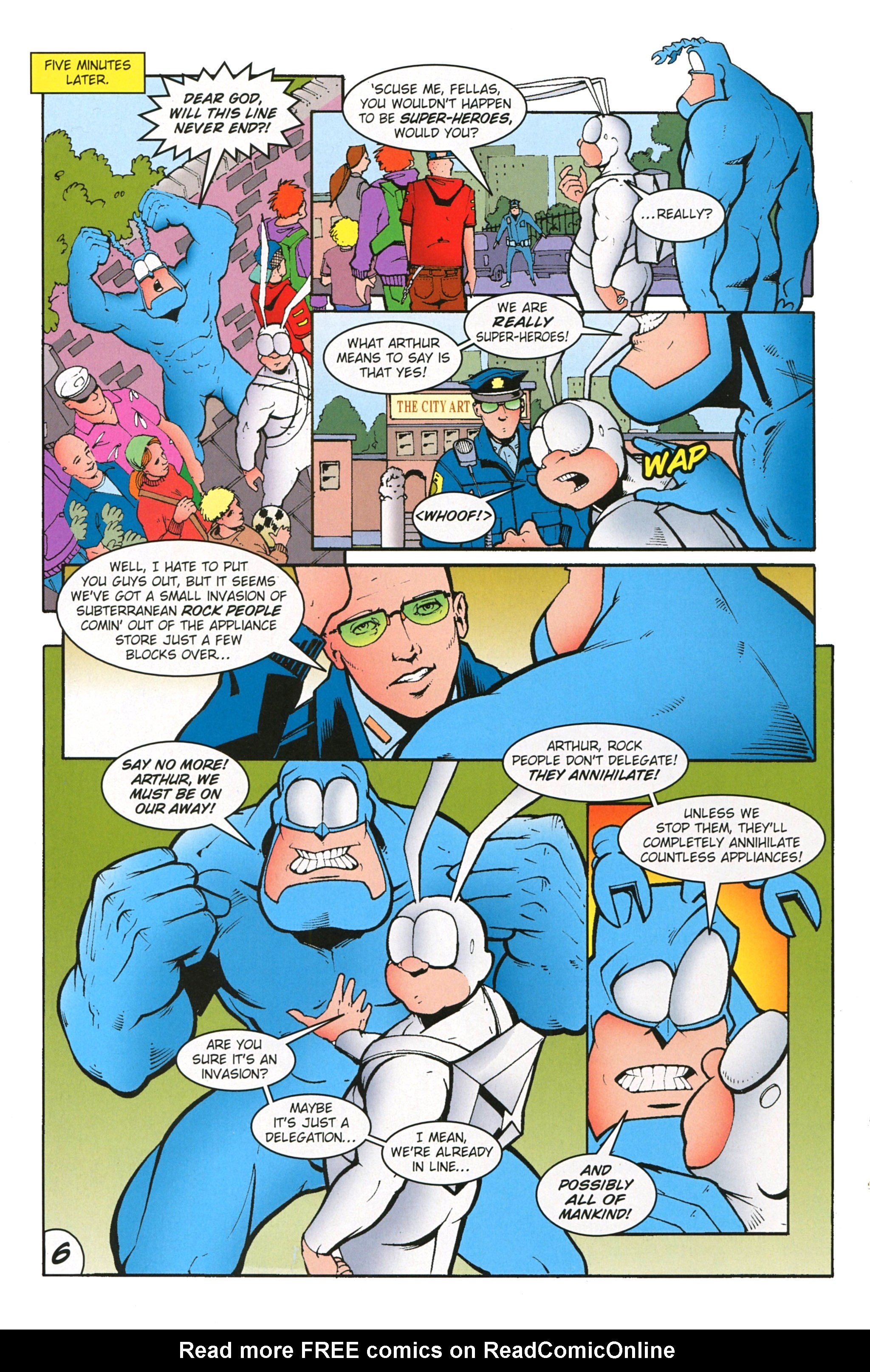 Read online Free Comic Book Day 2015 comic -  Issue # The Tick - 26