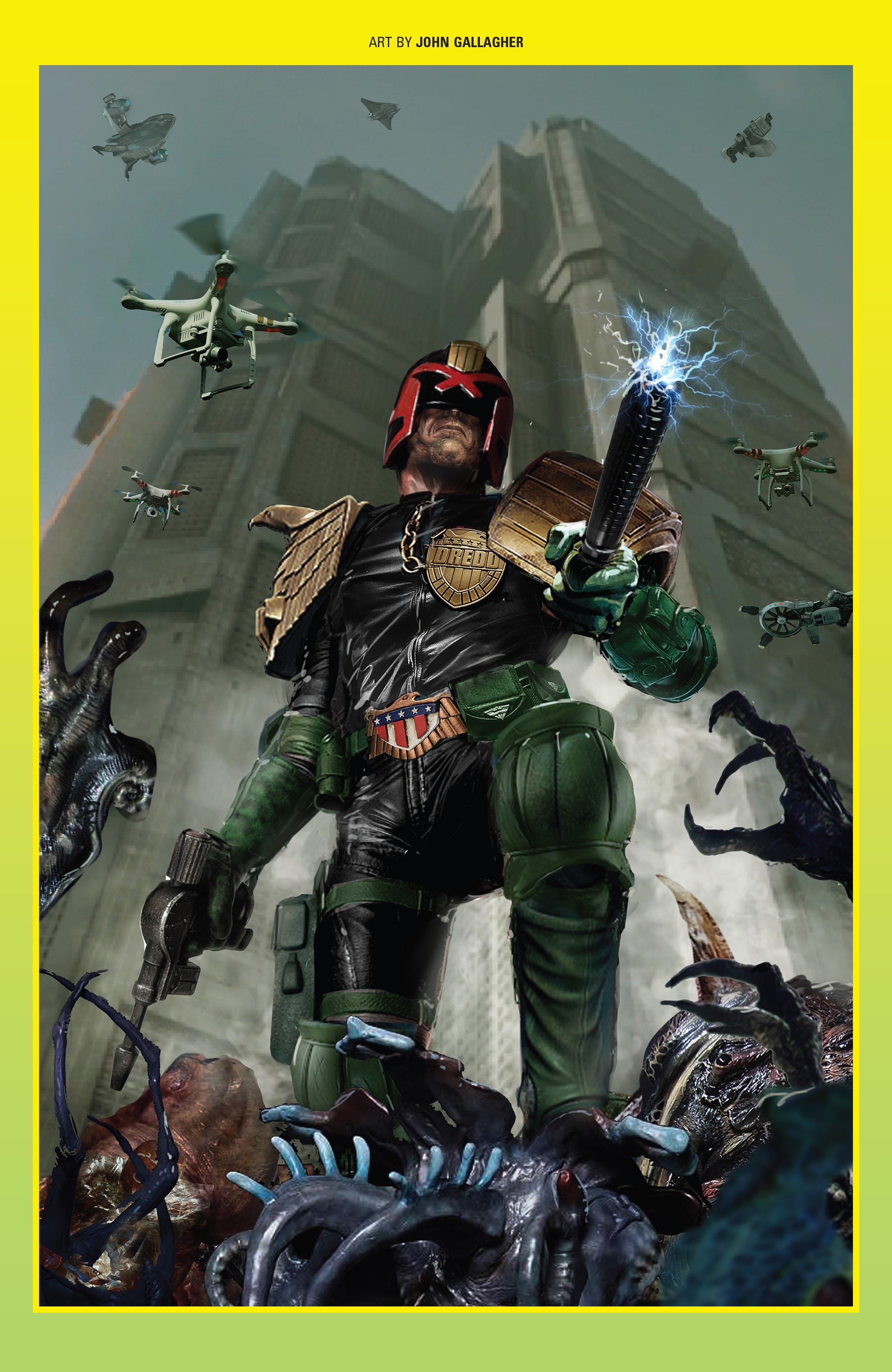 Read online Judge Dredd: Toxic comic -  Issue #4 - 25