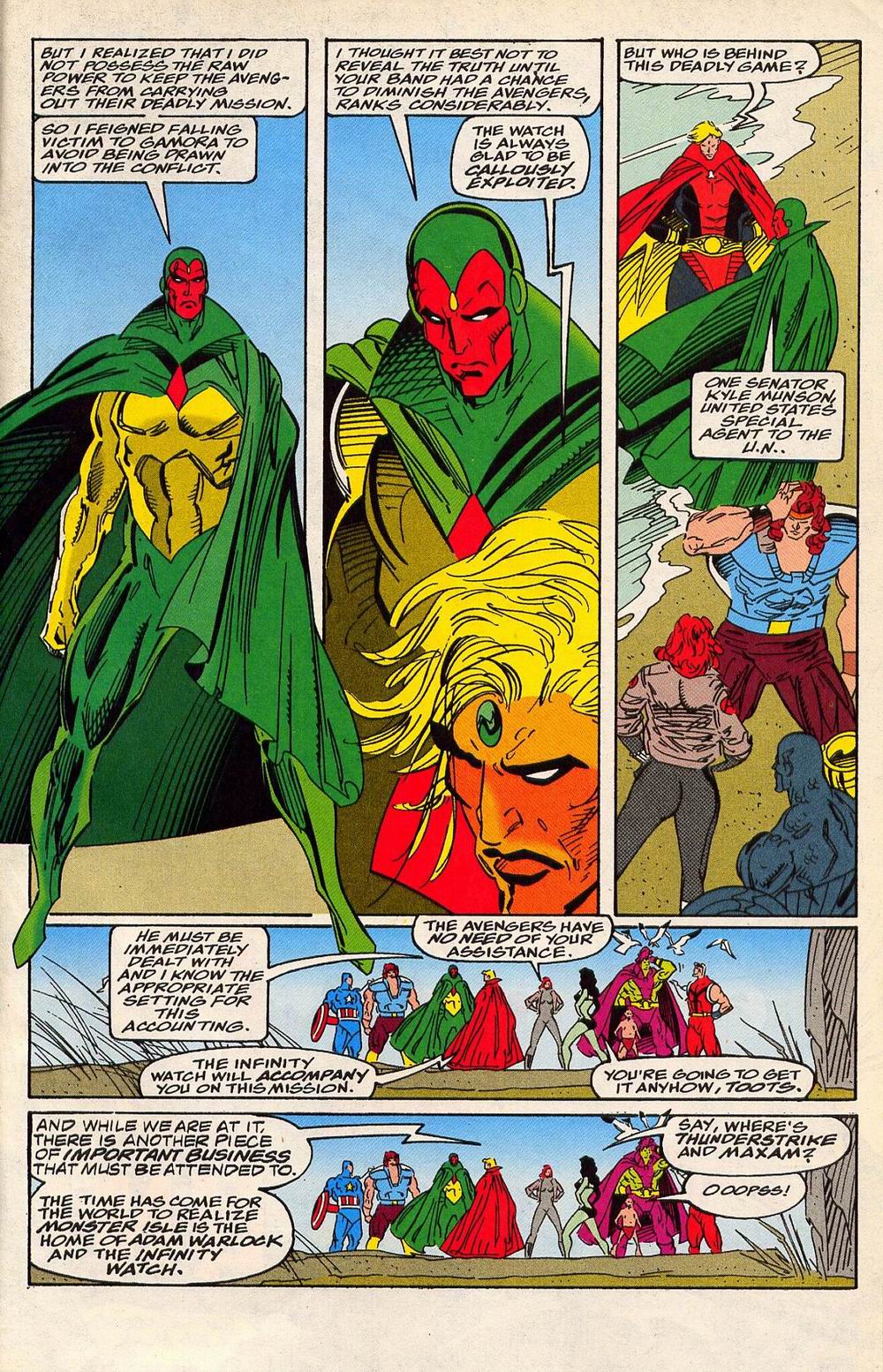 Read online Warlock and the Infinity Watch comic -  Issue #27 - 22