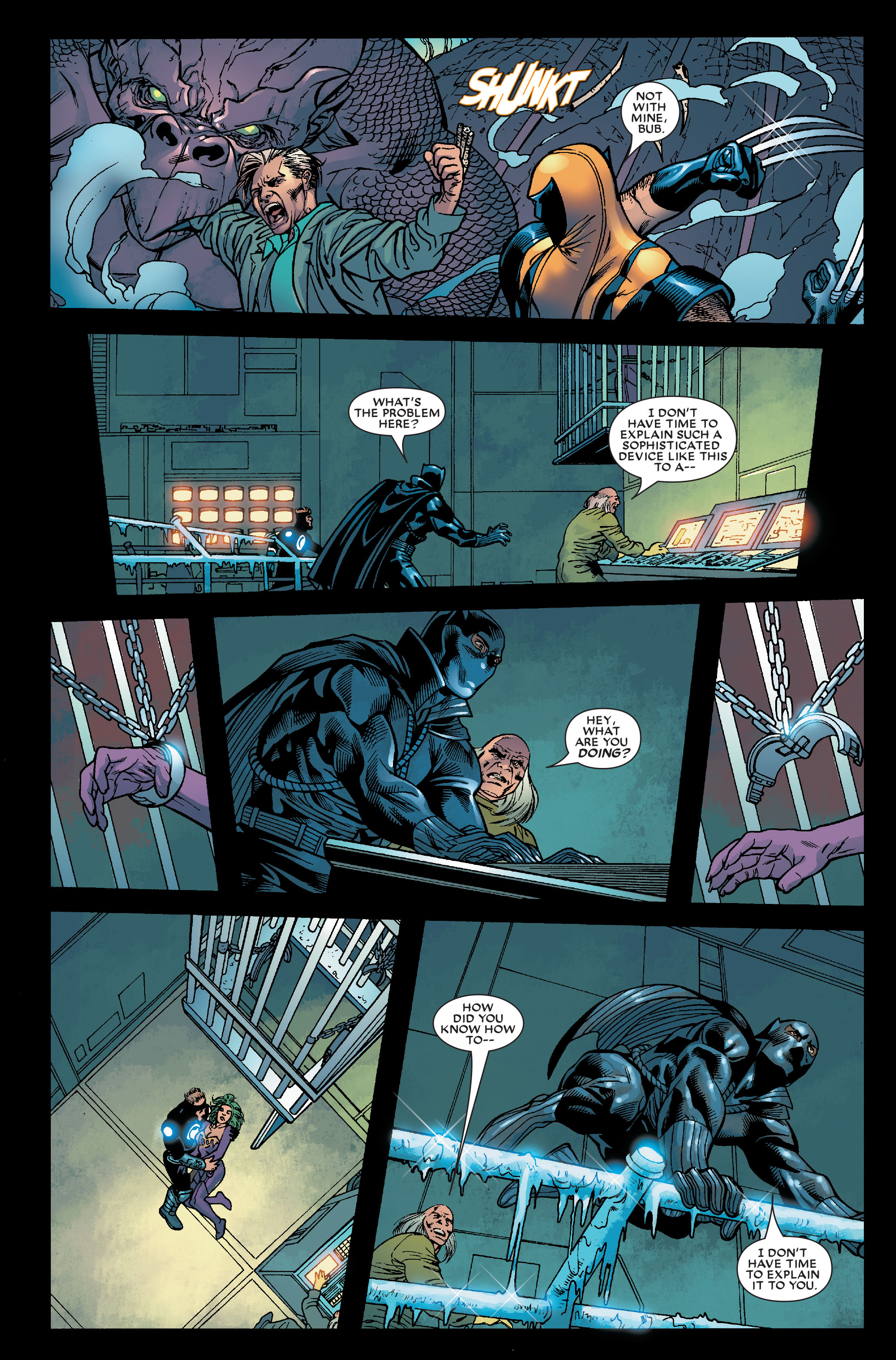 Read online X-Men/Black Panther: Wild Kingdom comic -  Issue # TPB - 87