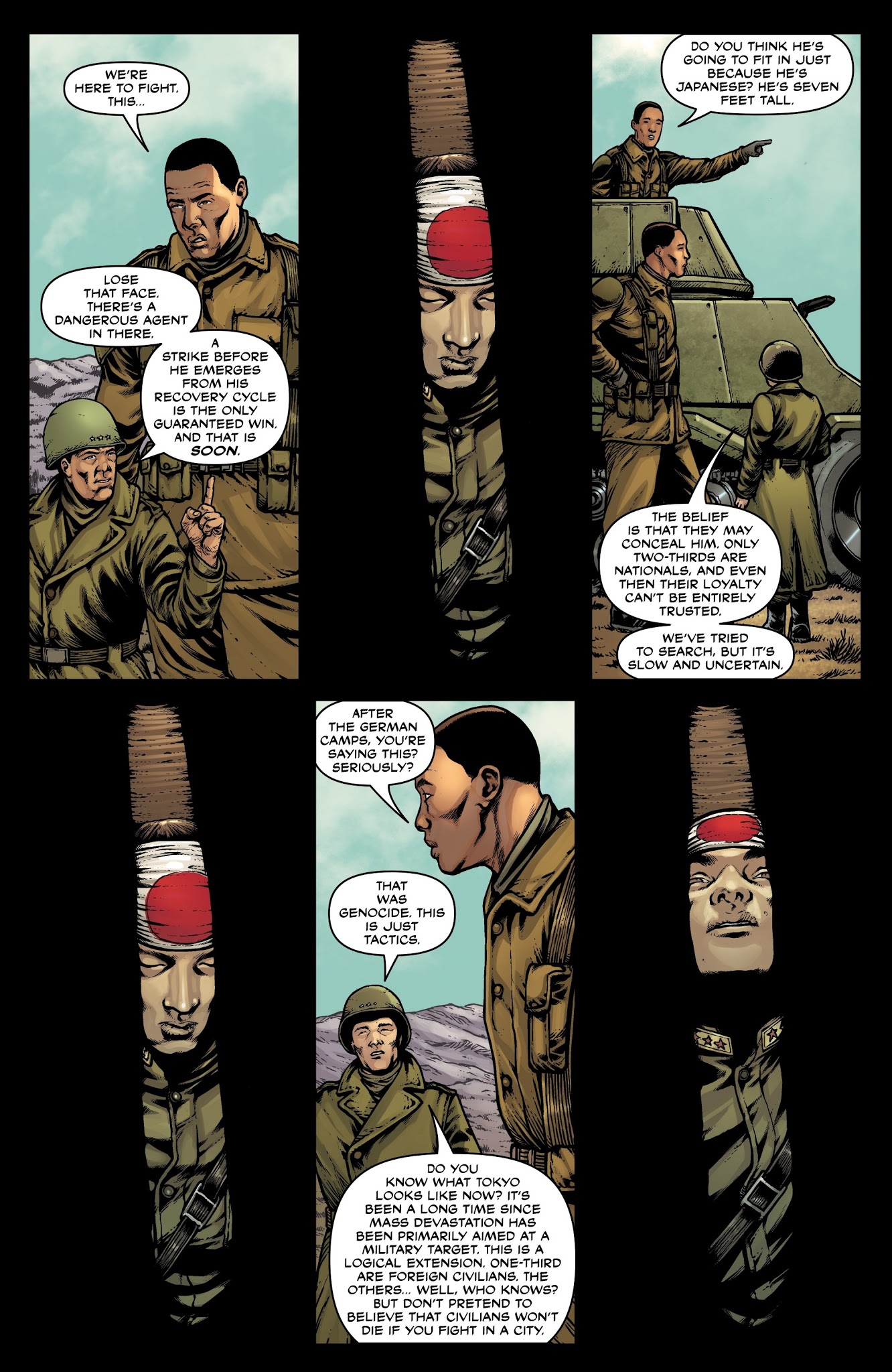 Read online Uber: Invasion comic -  Issue #10 - 12