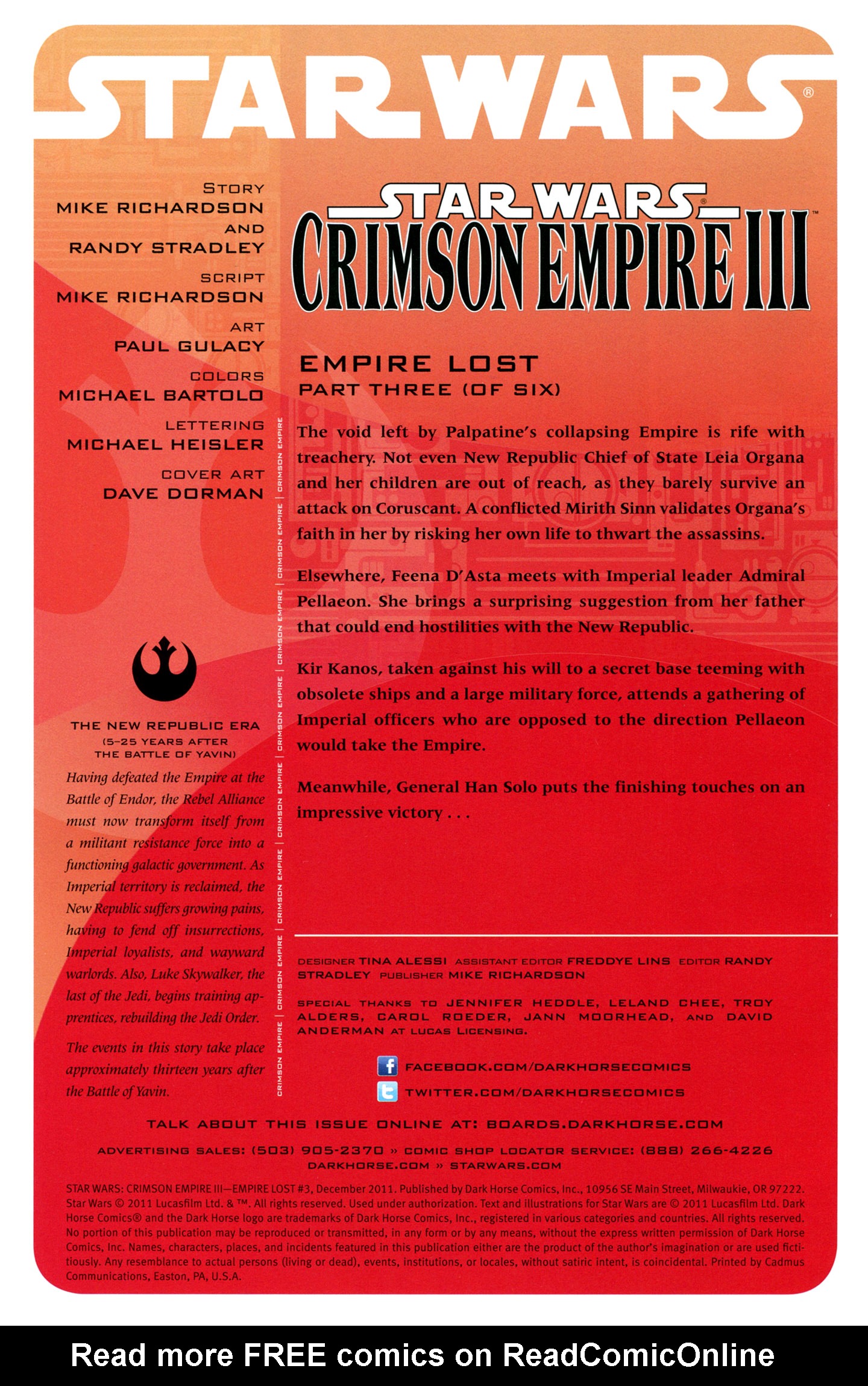 Read online Star Wars: Crimson Empire III - Empire Lost comic -  Issue #3 - 2