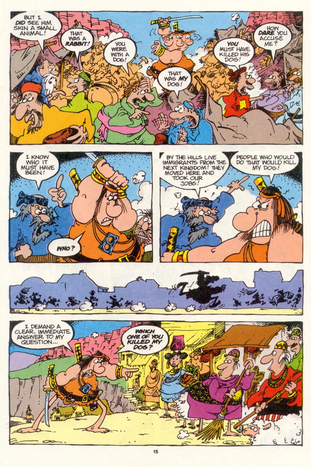 Read online Sergio Aragonés Groo the Wanderer comic -  Issue #112 - 17