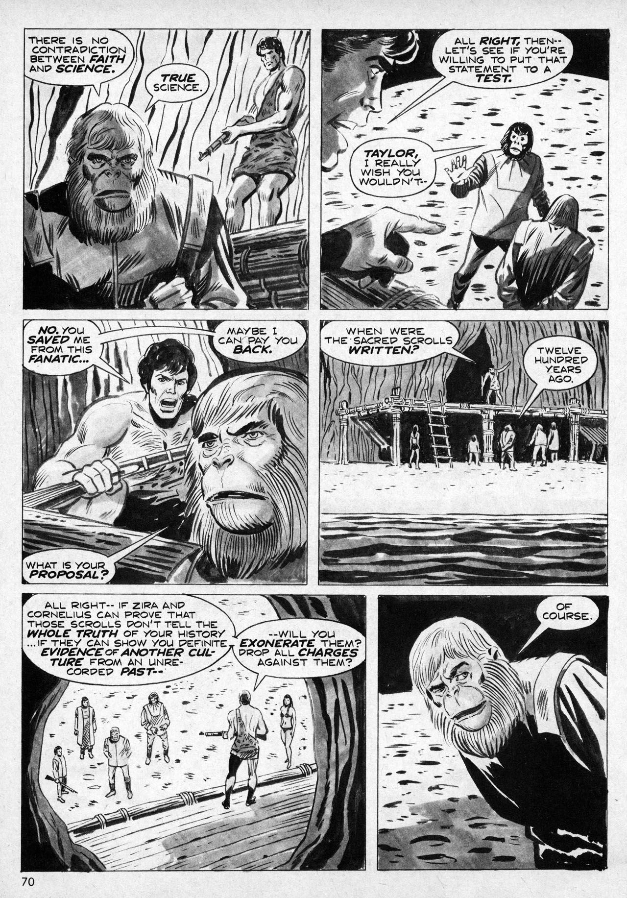 Read online Planet of the Apes comic -  Issue #5 - 66