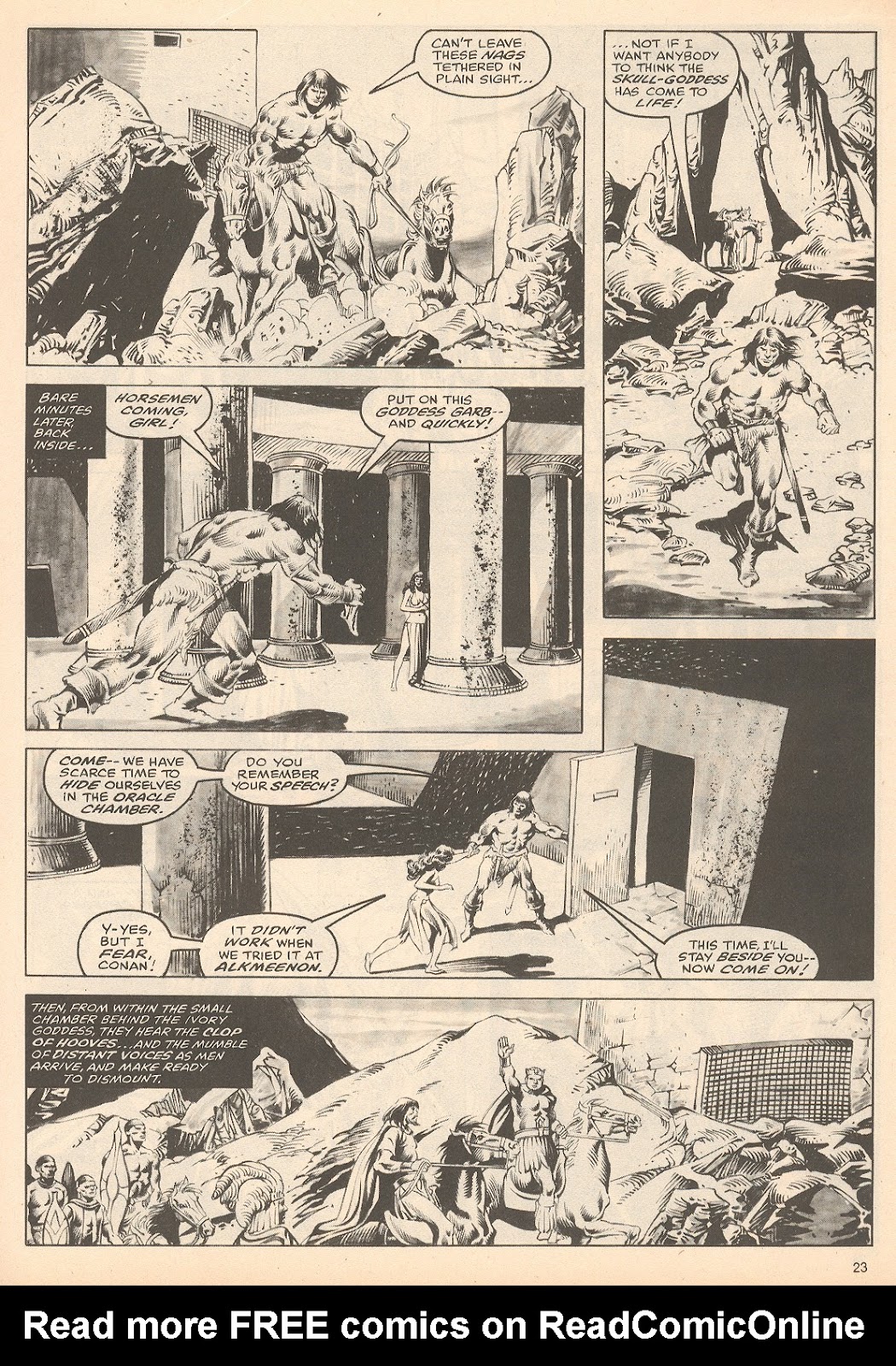 The Savage Sword Of Conan issue 60 - Page 23