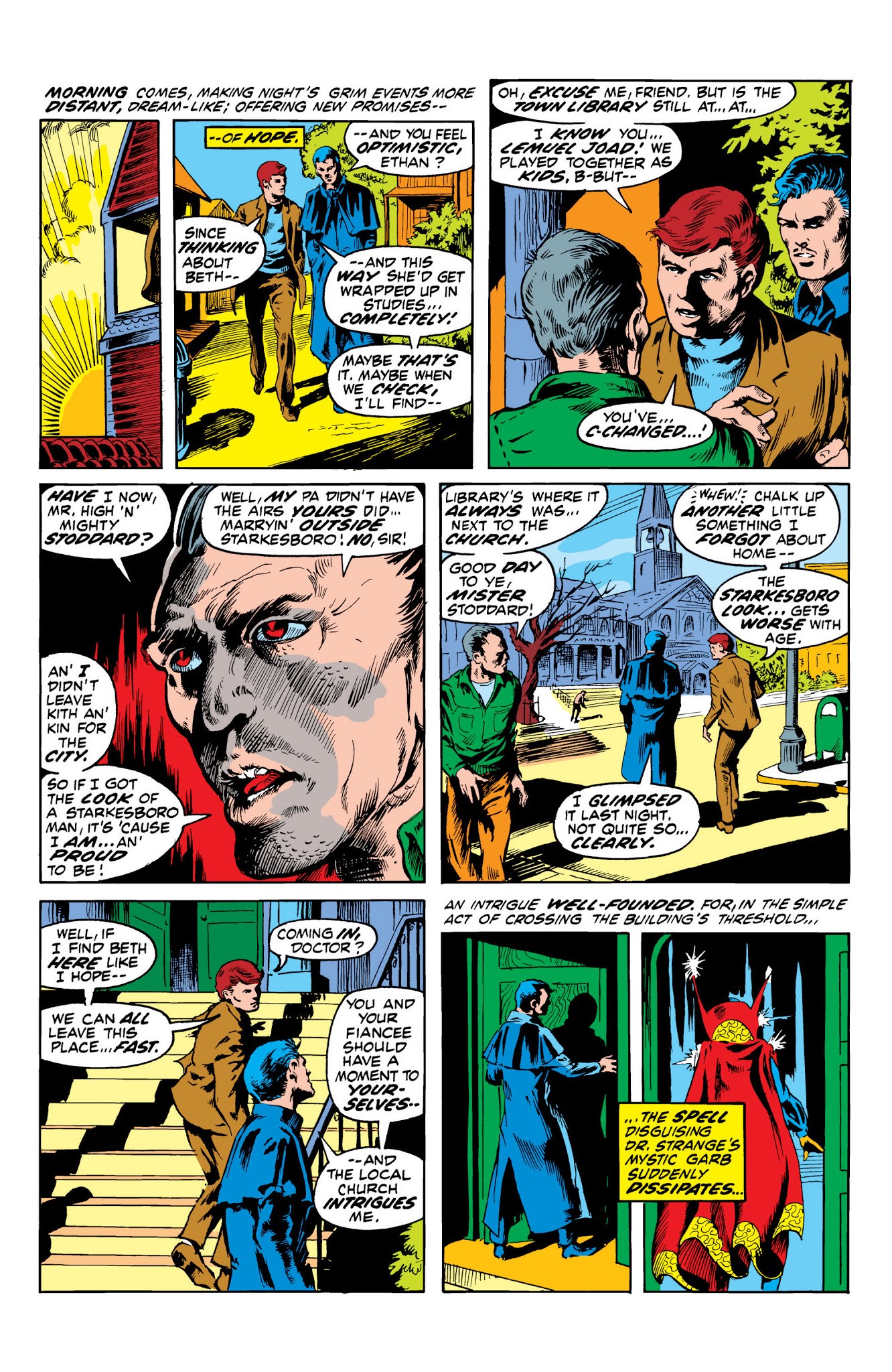 Read online Marvel Masterworks: Doctor Strange comic -  Issue # TPB 4 (Part 2) - 73