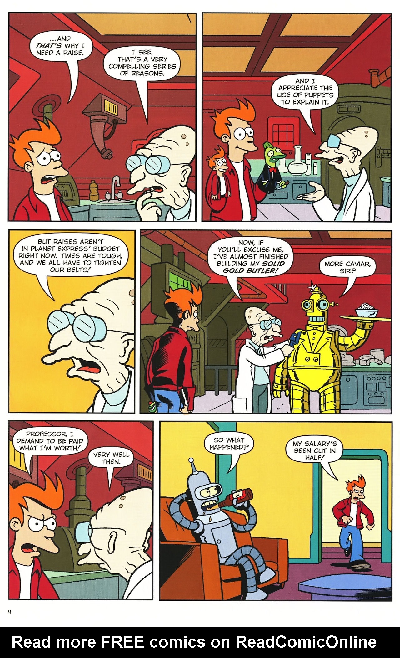 Read online Futurama Comics comic -  Issue #43 - 5