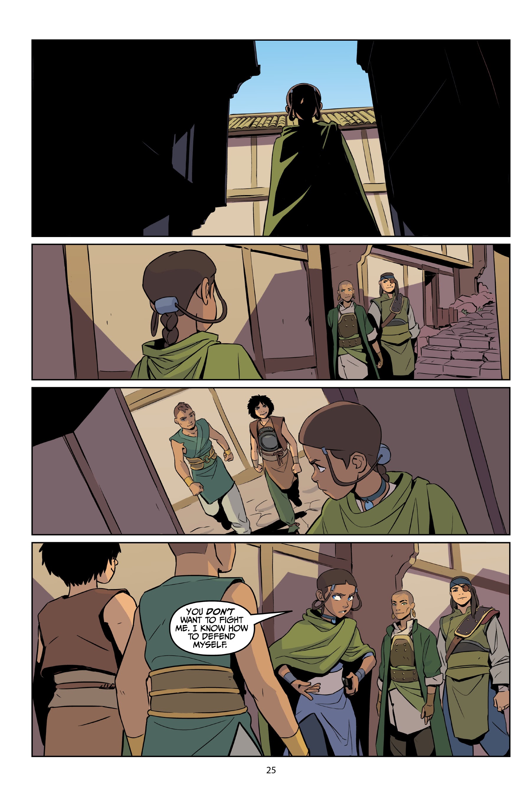 Read online Avatar: The Last Airbender—Katara and the Pirate's Silver comic -  Issue # TPB - 26