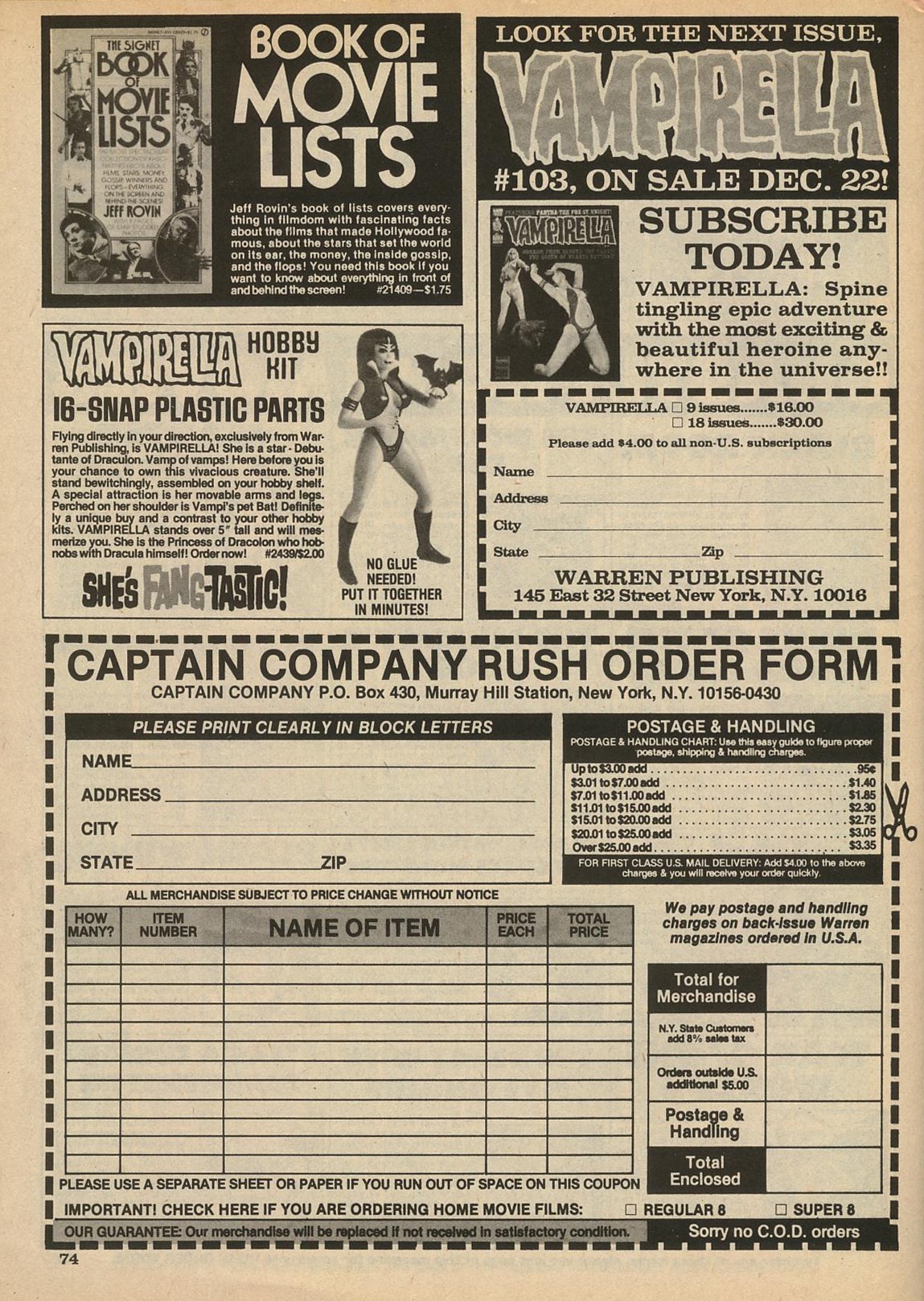 Read online Vampirella (1969) comic -  Issue #102 - 74