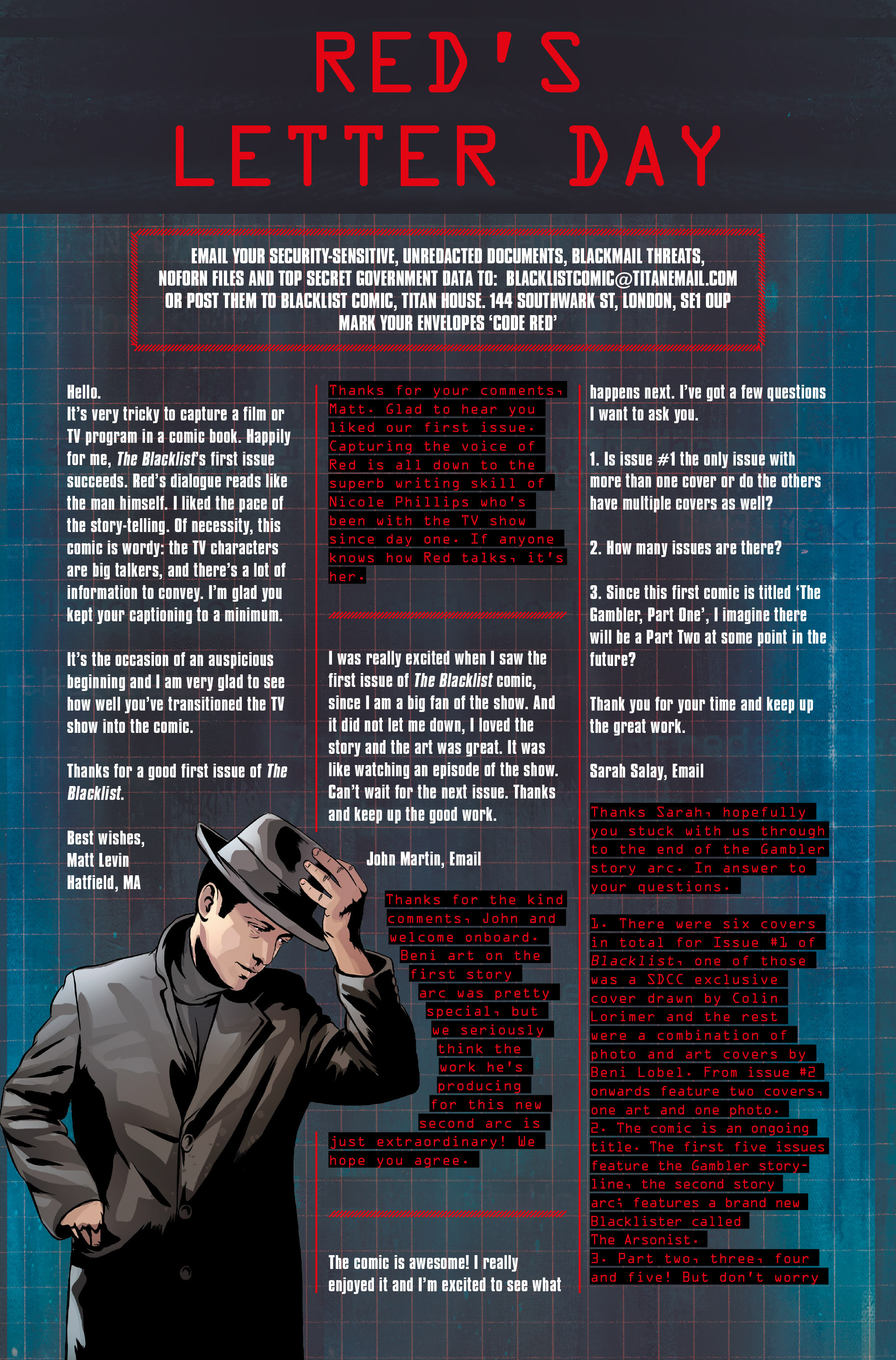 Read online The Blacklist comic -  Issue #6 - 25