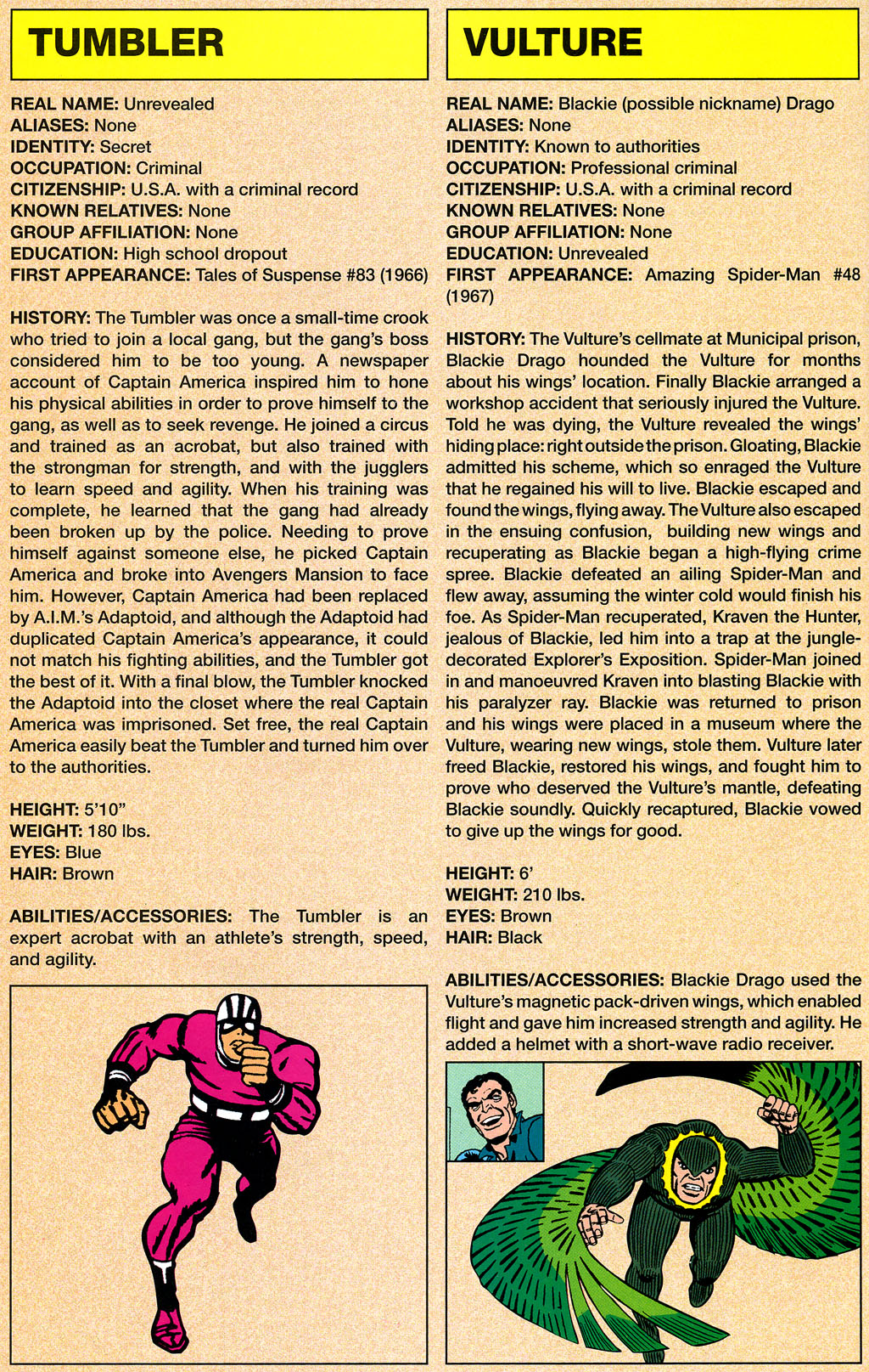 Read online The Marvel Legacy:  The 1960s-1990s Handbook comic -  Issue # Full - 58