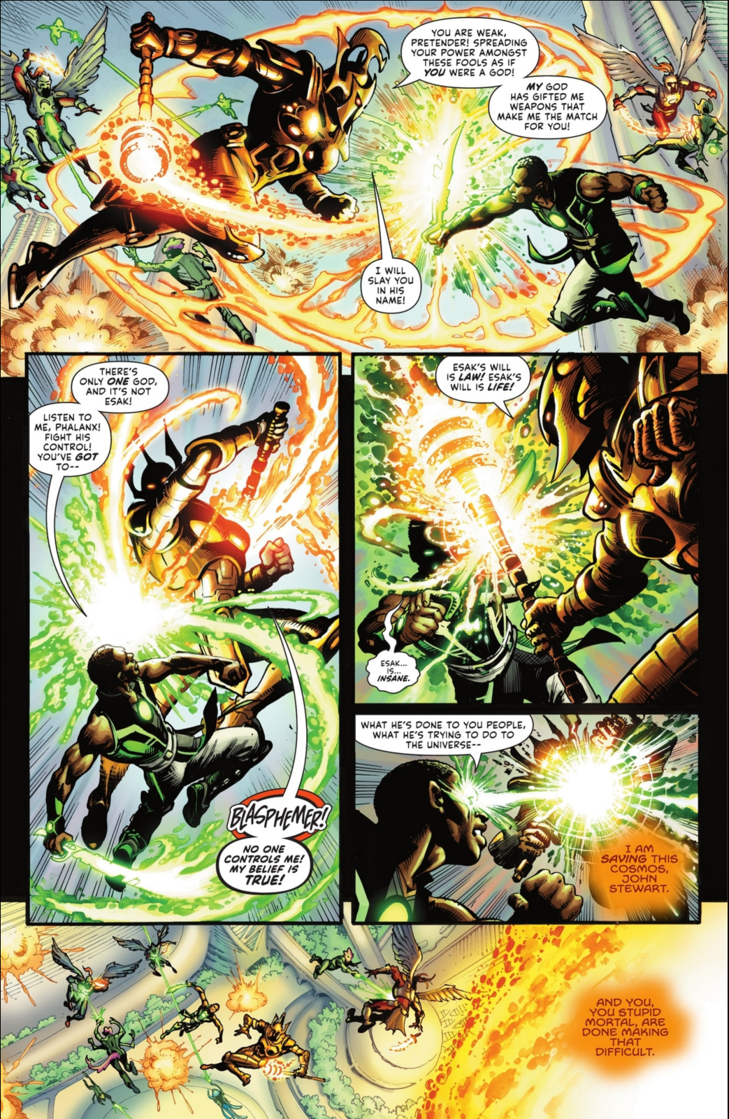 Read online John Stewart: The Emerald Knight comic -  Issue #1 - 8