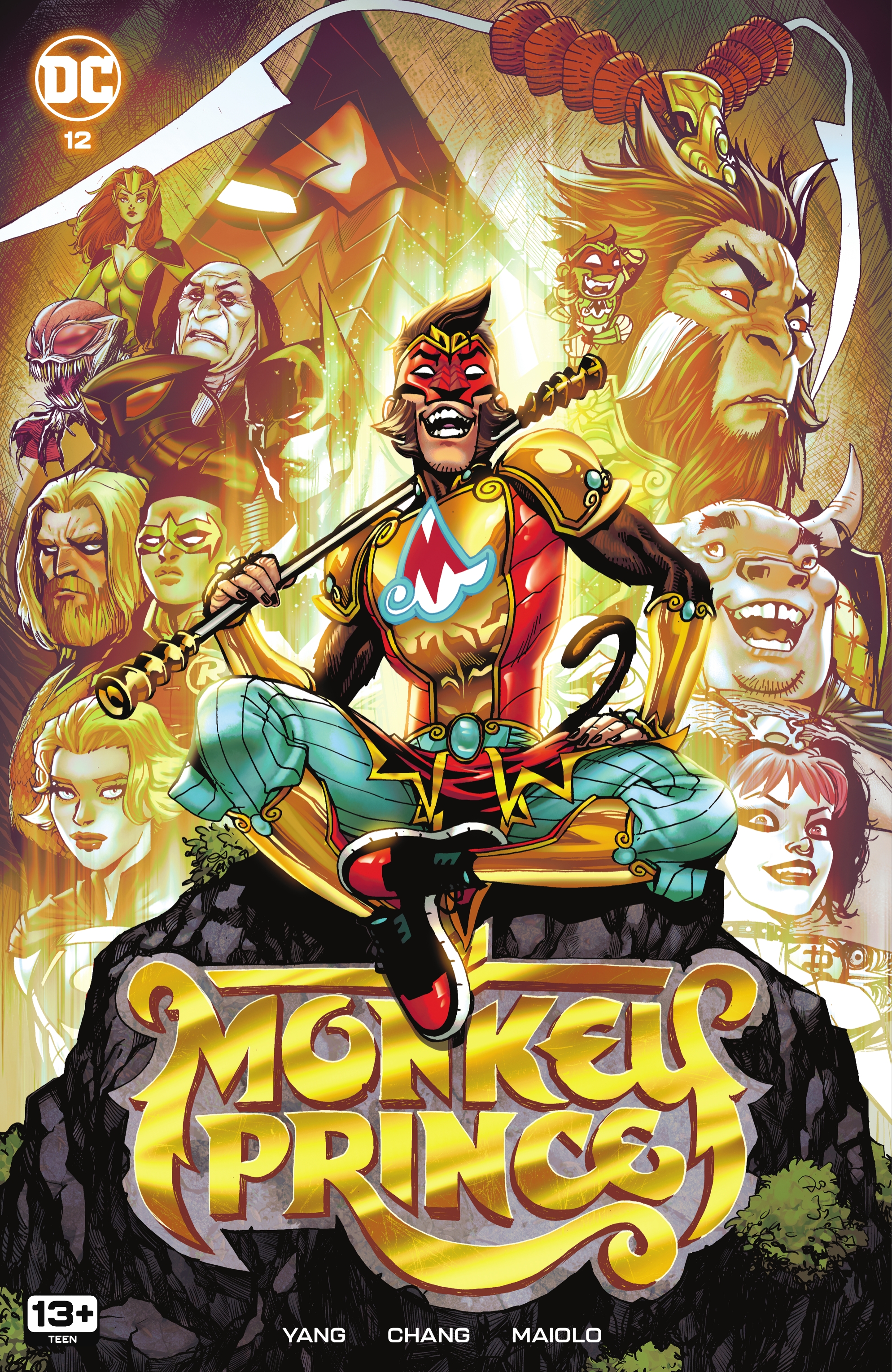 Read online Monkey Prince comic -  Issue #12 - 1