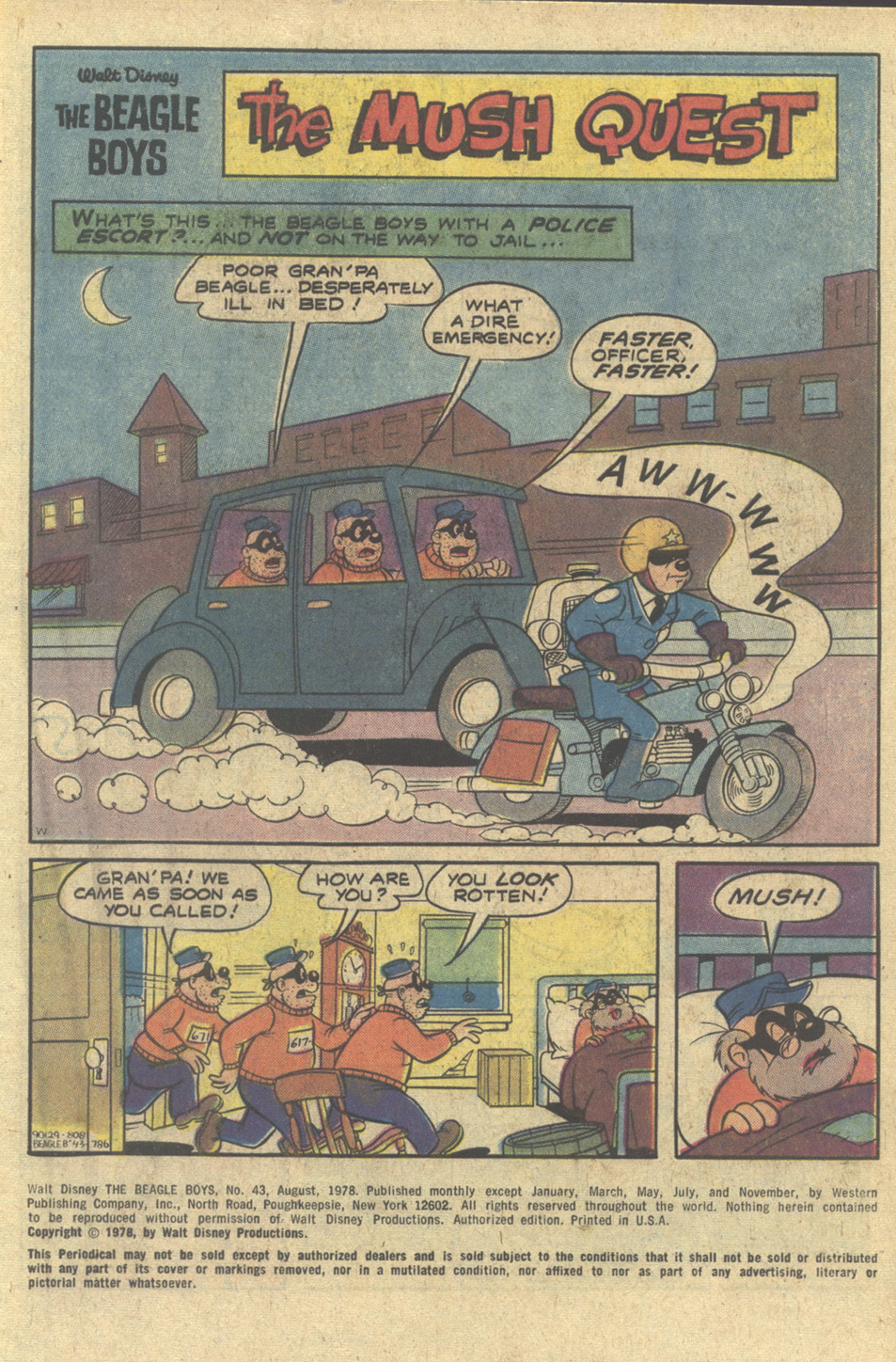 Read online Walt Disney THE BEAGLE BOYS comic -  Issue #43 - 3