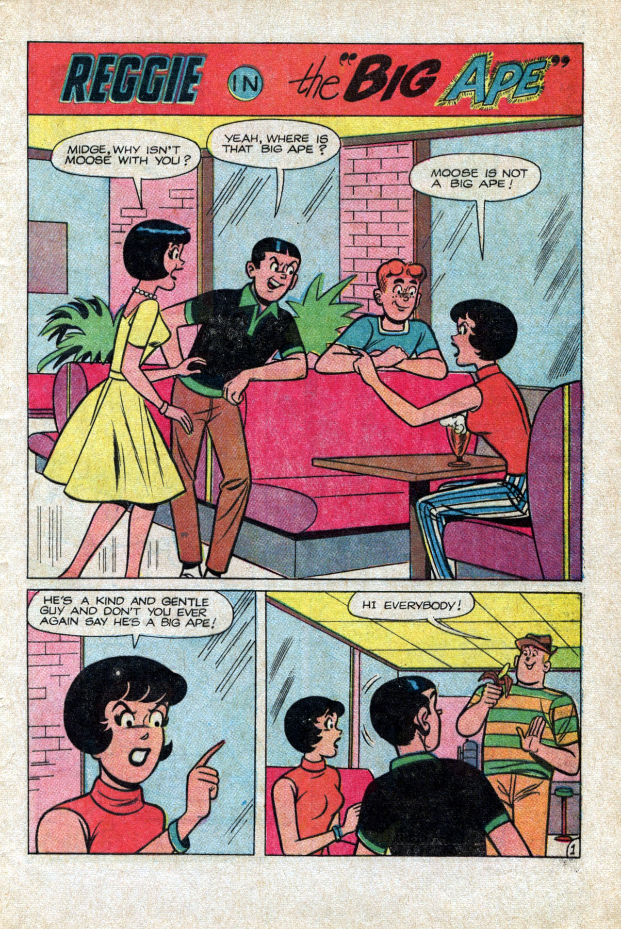 Read online Reggie and Me (1966) comic -  Issue #21 - 29