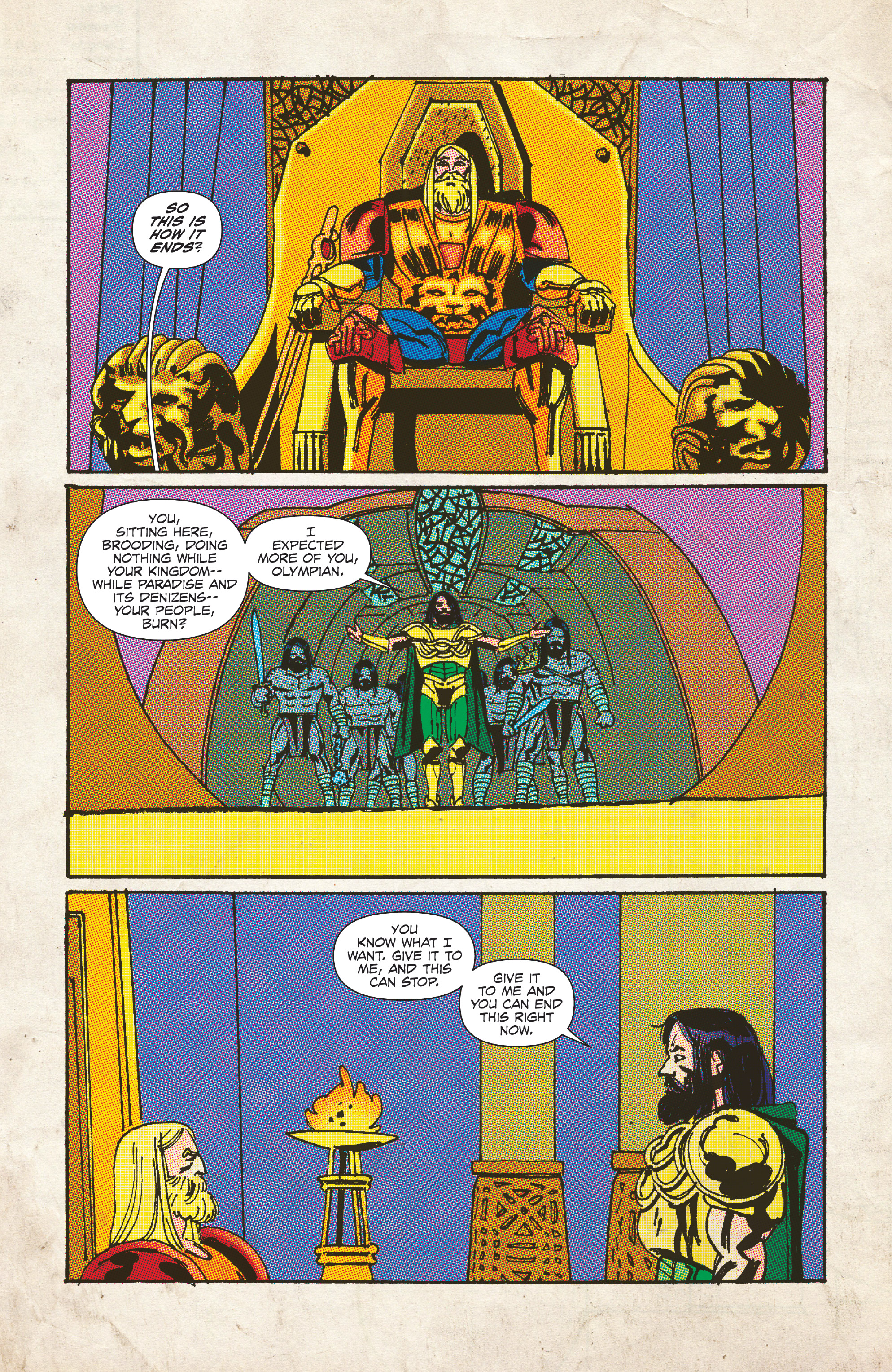 Read online Olympia comic -  Issue #1 - 4