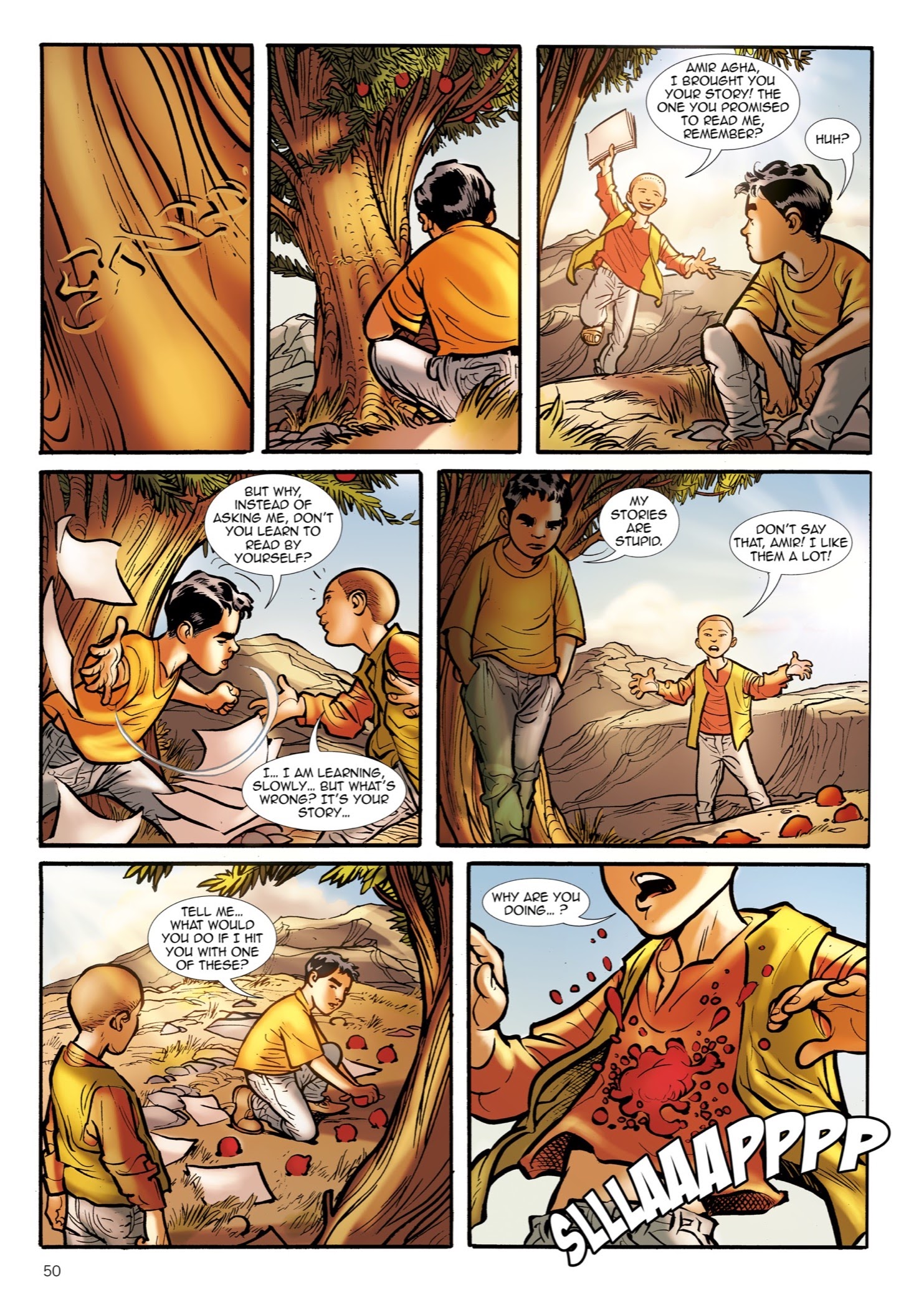 Read online The Kite Runner comic -  Issue # TPB - 51