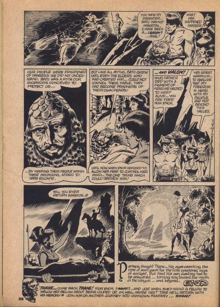 Read online Creepy (1964) comic -  Issue #27 - 36
