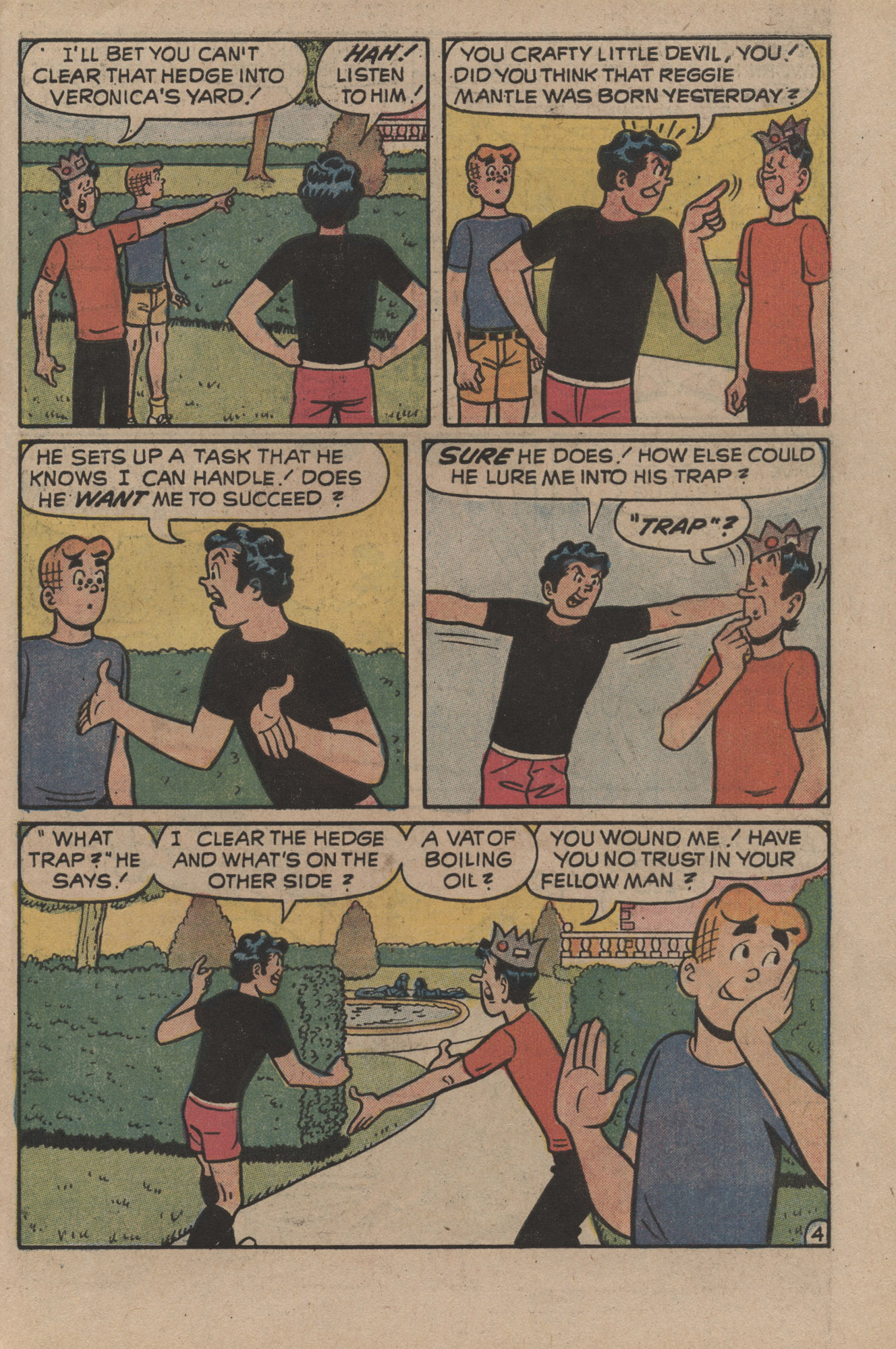 Read online Reggie and Me (1966) comic -  Issue #66 - 30