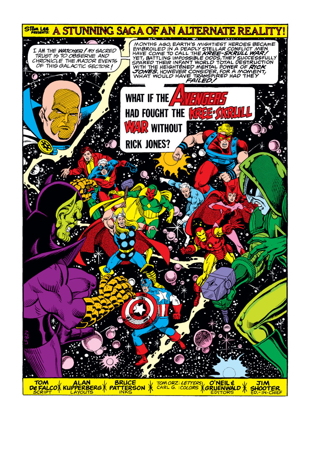 Read online What If? (1977) comic -  Issue #20 - The Avengers fought the Kree-Skrull war without Rick Jones - 2