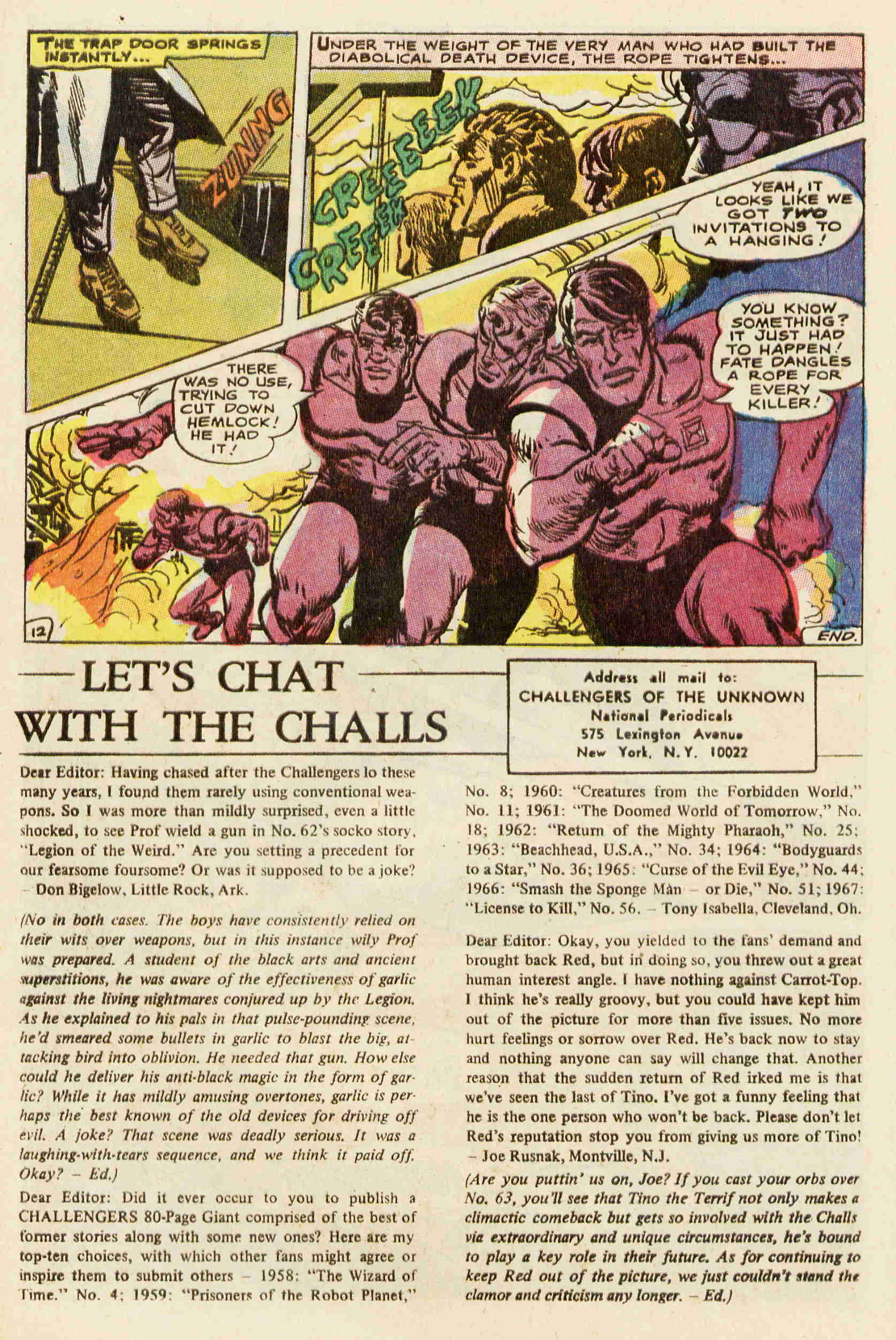 Read online Challengers of the Unknown (1958) comic -  Issue #64 - 13