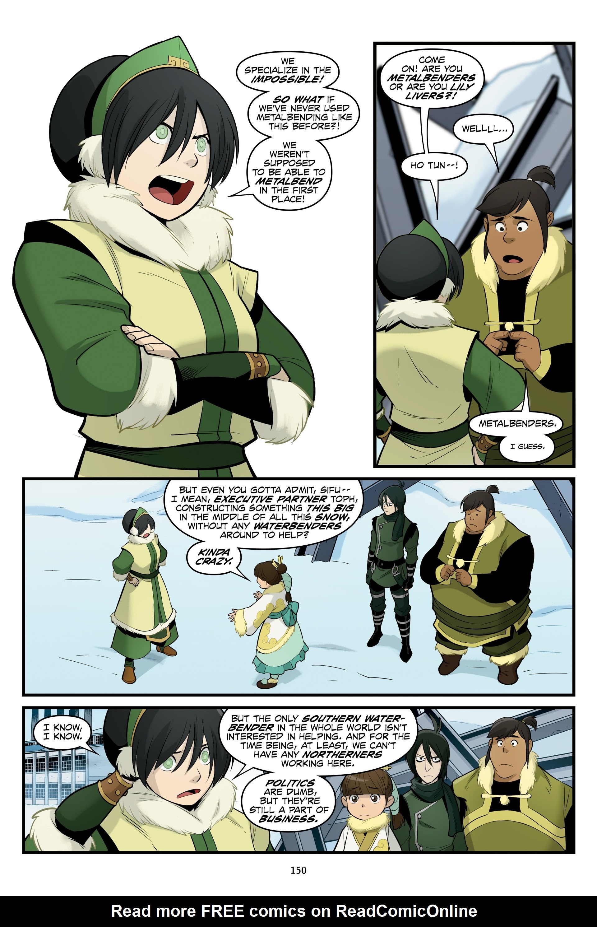 Read online Avatar: The Last Airbender--North and South Omnibus comic -  Issue # TPB (Part 2) - 47
